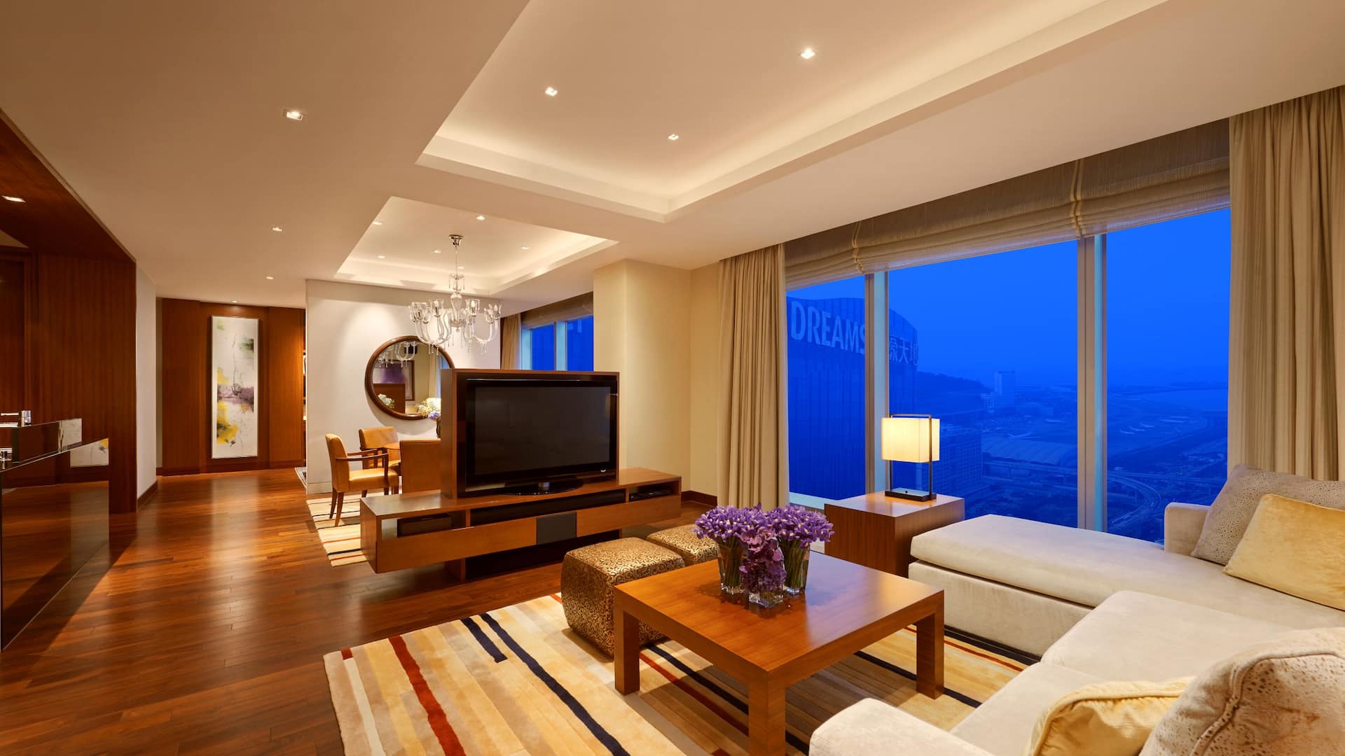 Grand Hyatt Macau Diplomat Suite Living Room