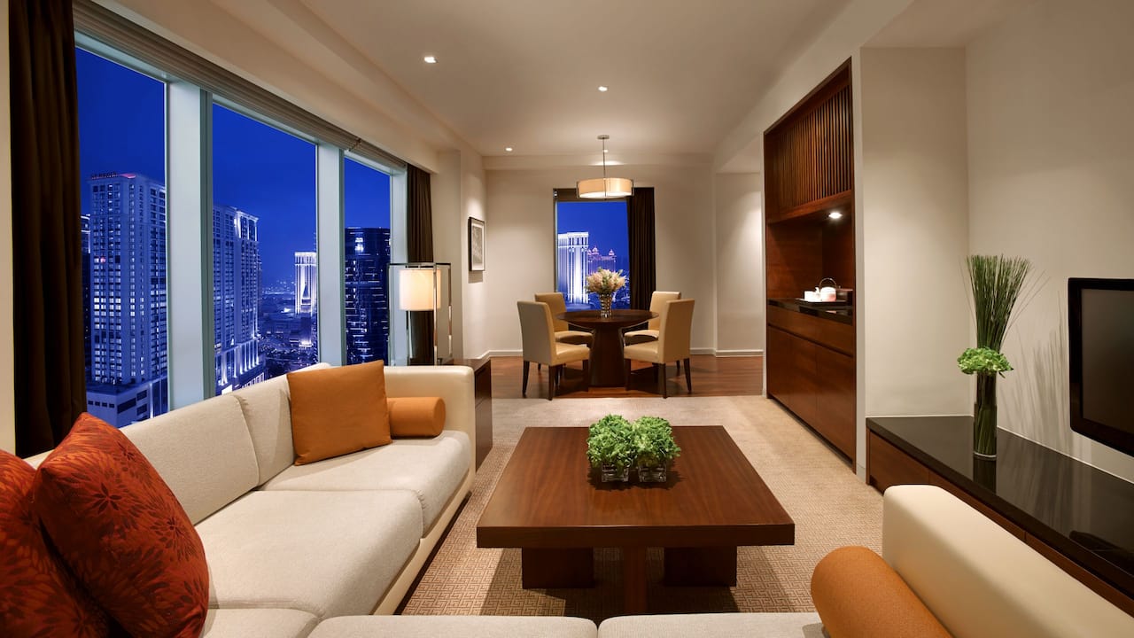 Hyatt Grand Macao Grand Deluxe Suite Living Room