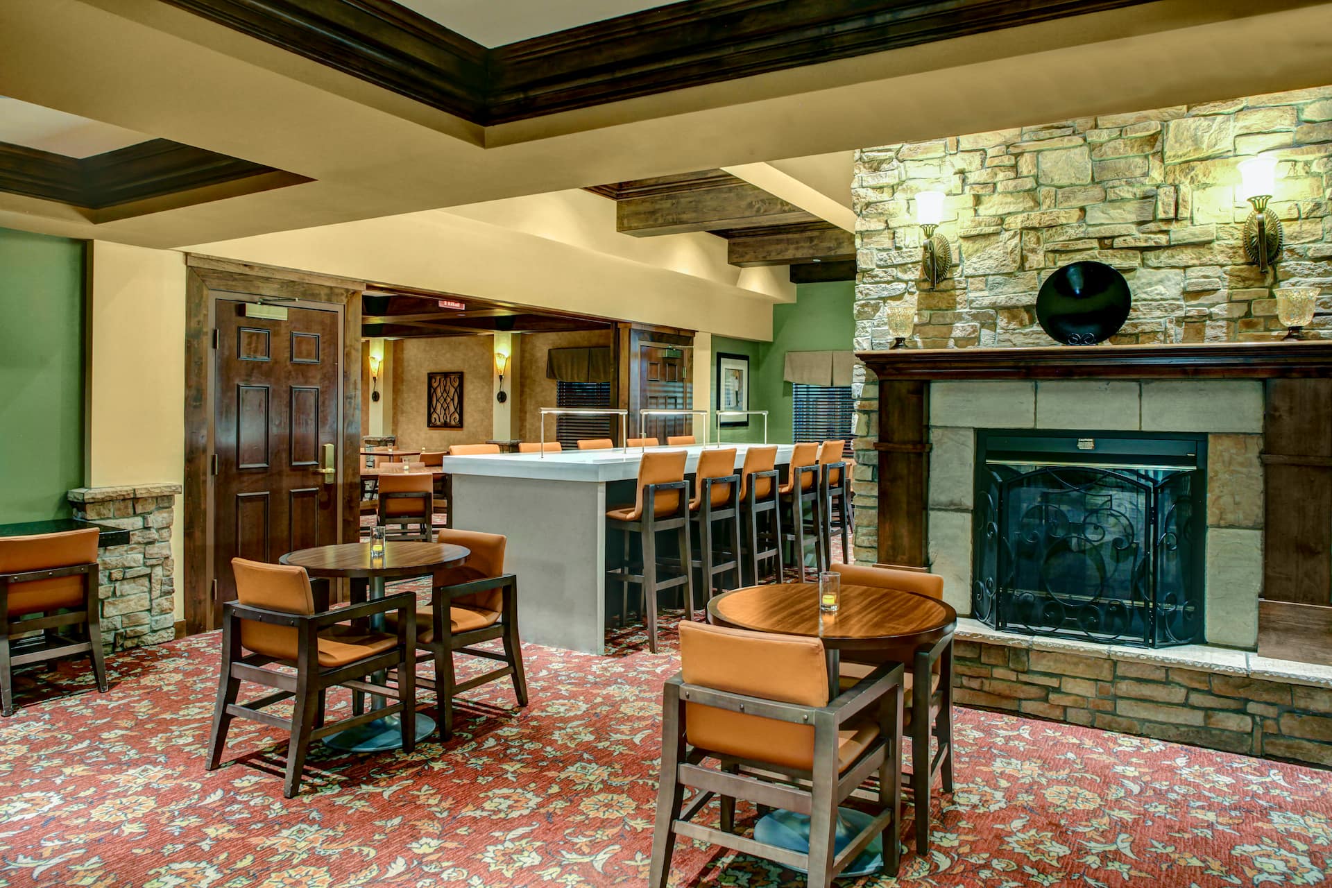Hyatt House Branchburg Lobby Lounge Bar Seating