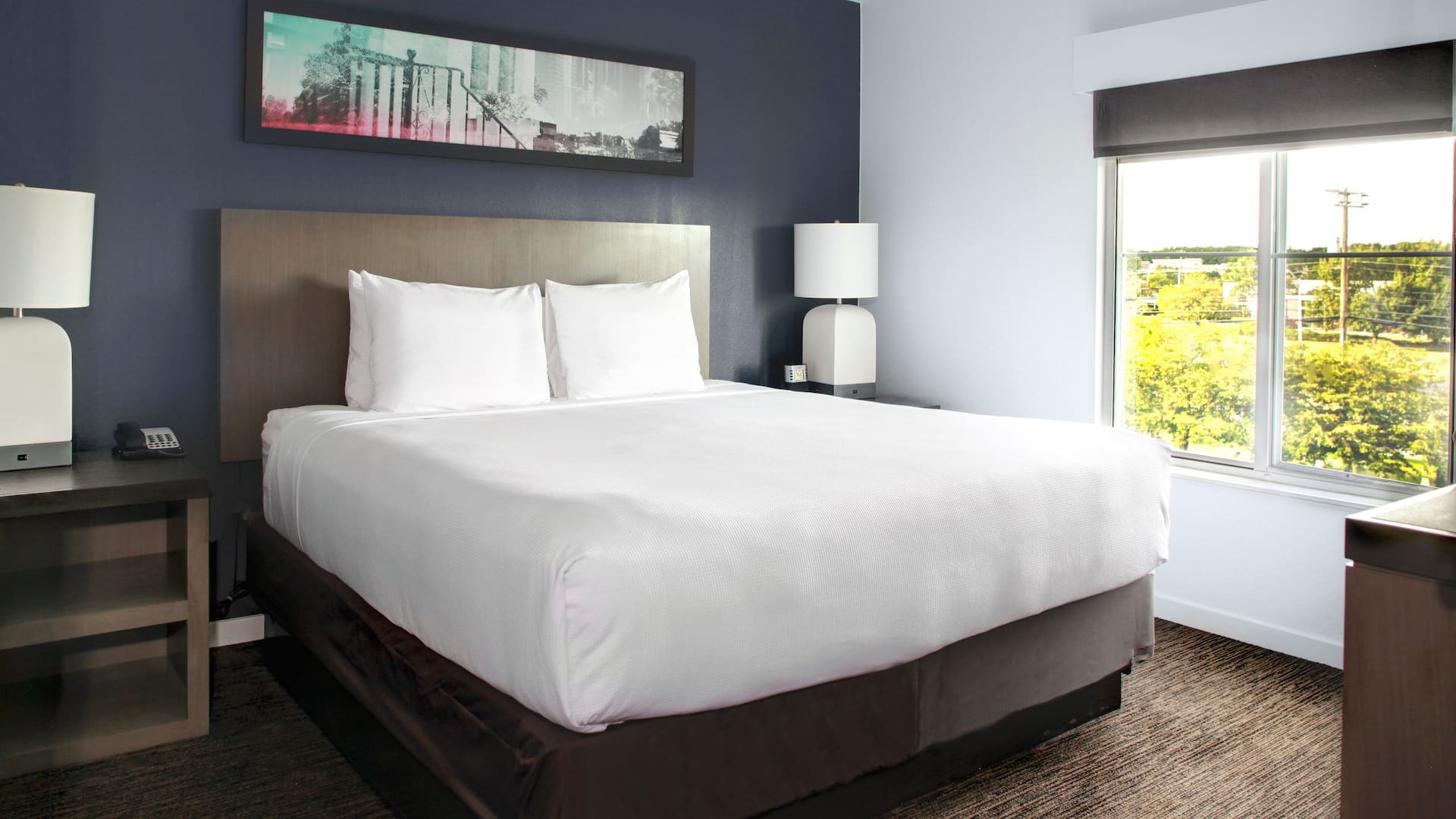 Hyatt House Branchburg Suite King Bed Room
