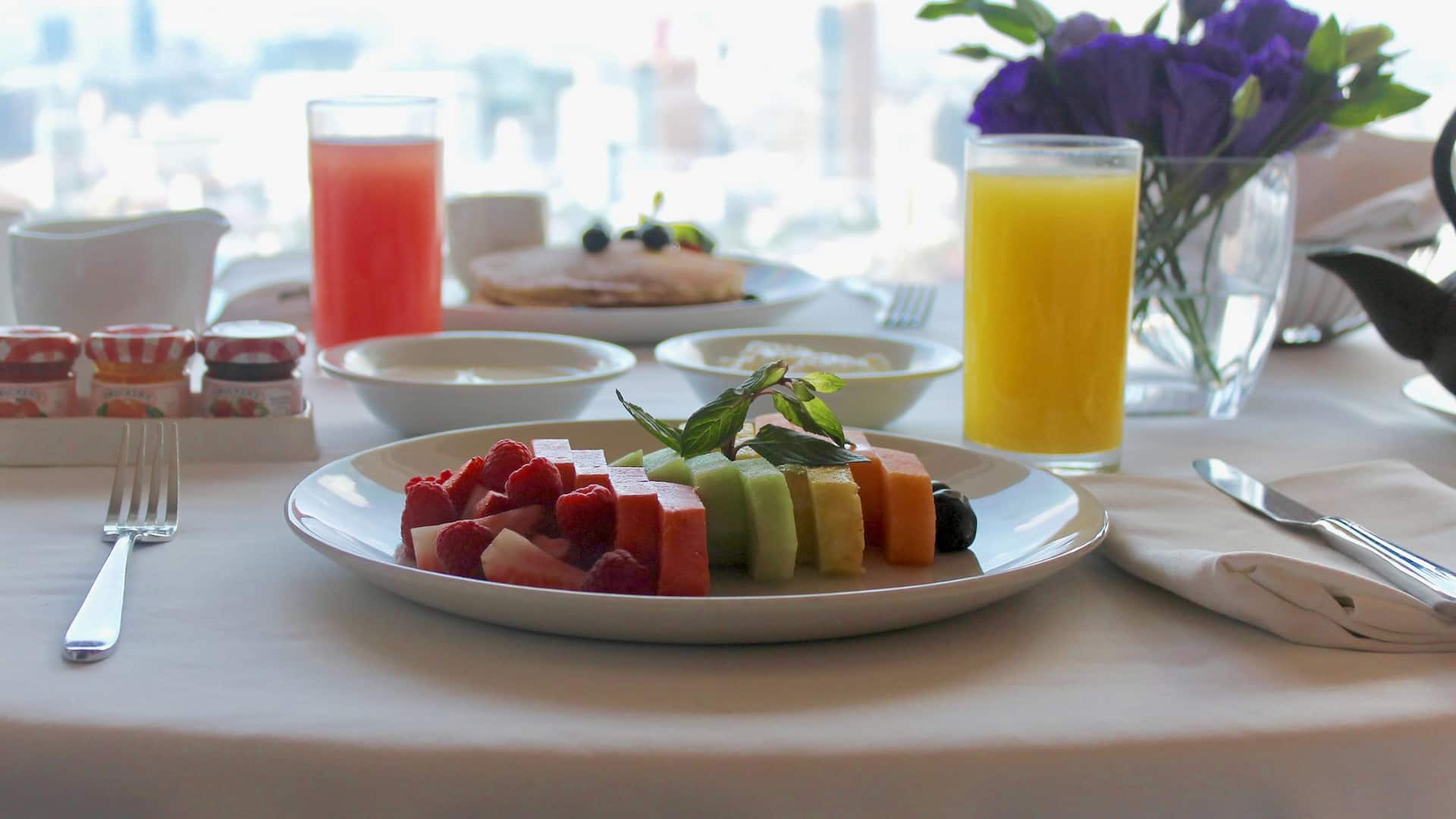 Hyatt Regency Mexico City Room Service Breakfast