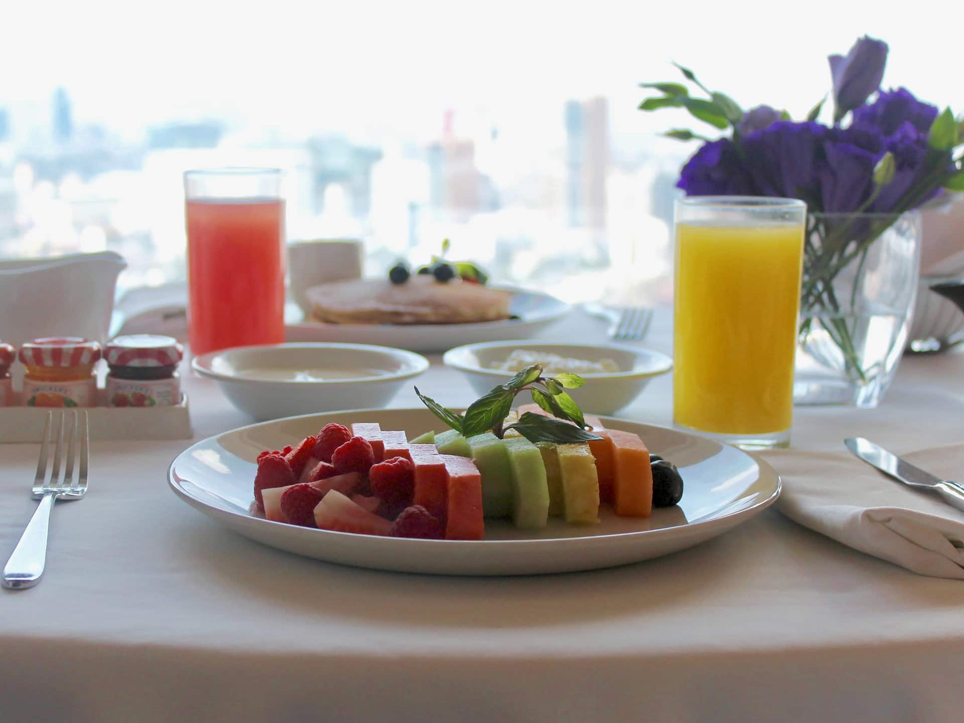 Hyatt Regency Mexico City Room Service Breakfast