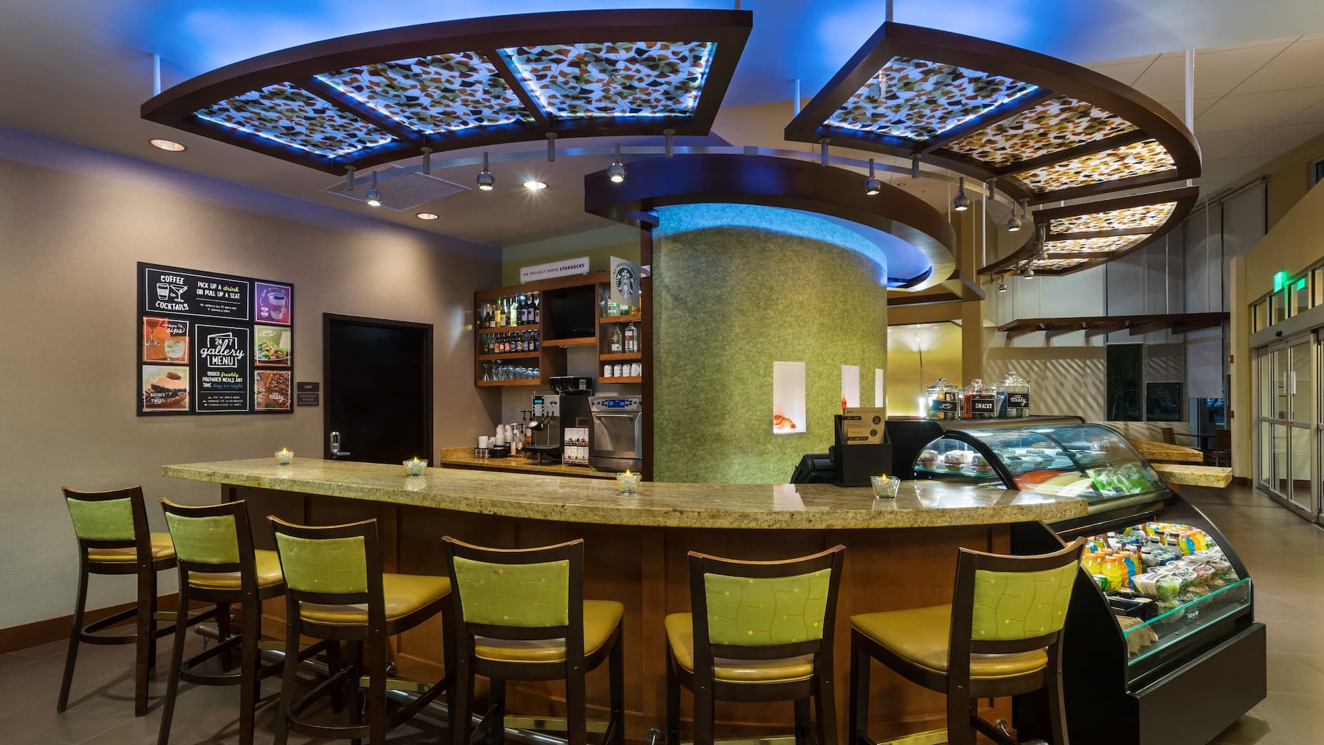 Hyatt Place Coconut Point Coffee to Cocktails