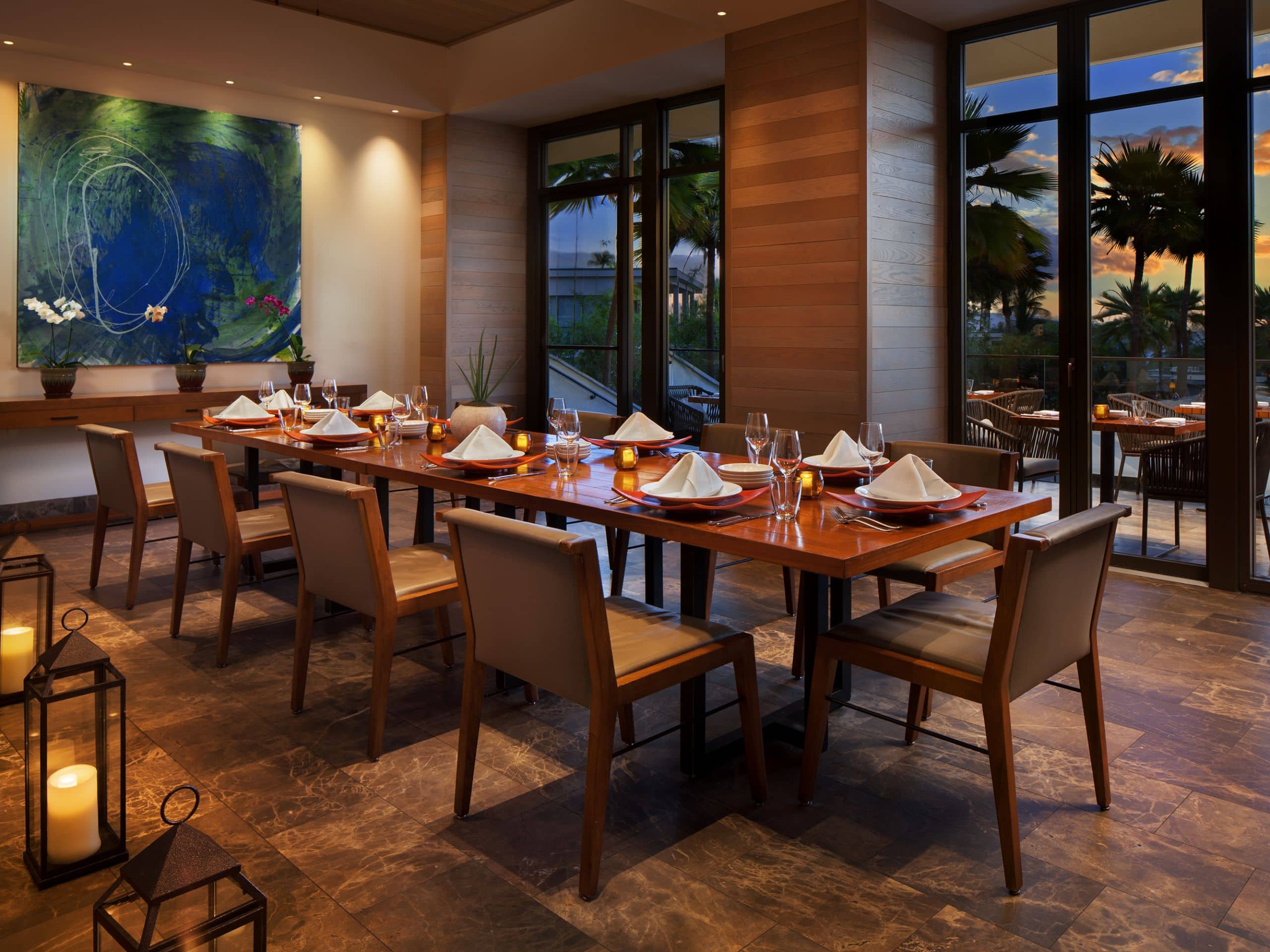 Andaz Maui at Wailea Resort Kaana Kitchen Private Dining Room