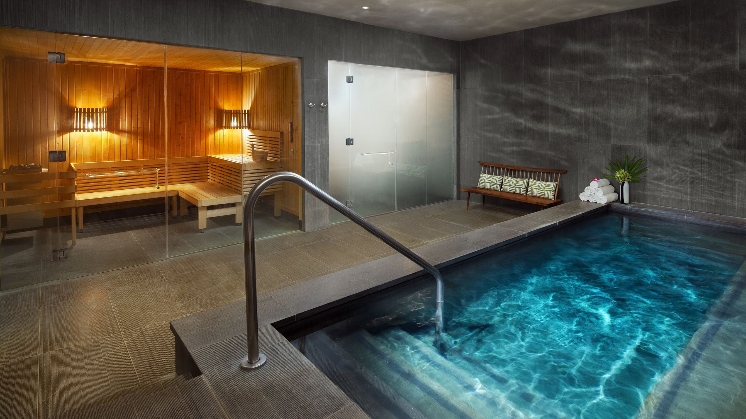 Luxury spa and salon facilities