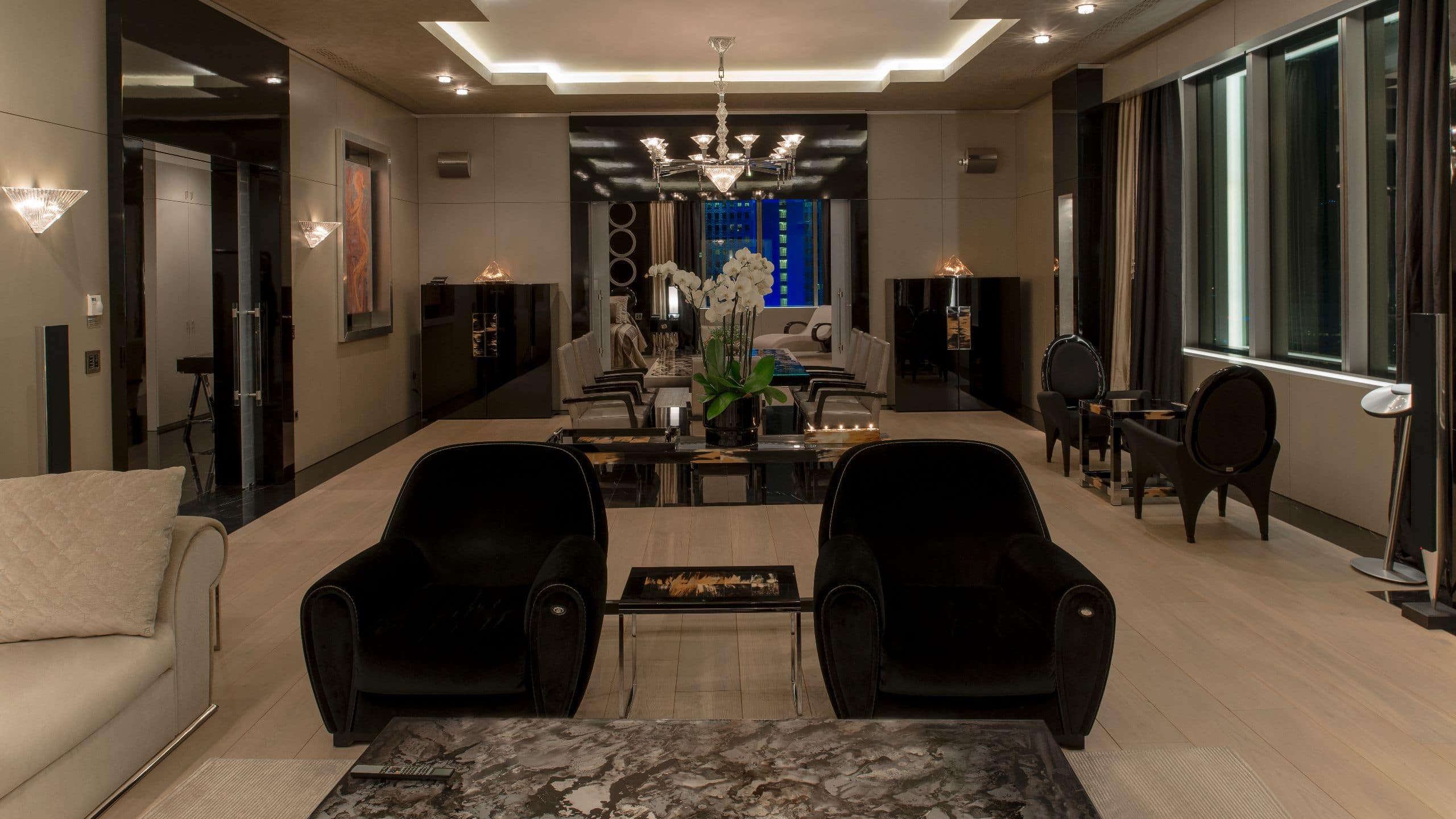 Hyatt Centric Levent Istanbul Penthouse Suite Living Room