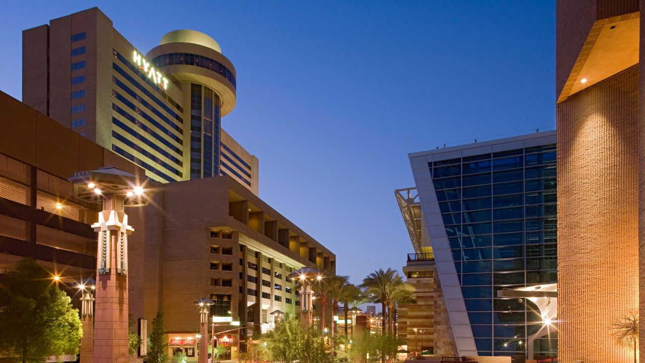 Downtown Phoenix Hotel Hyatt Regency Exterior
