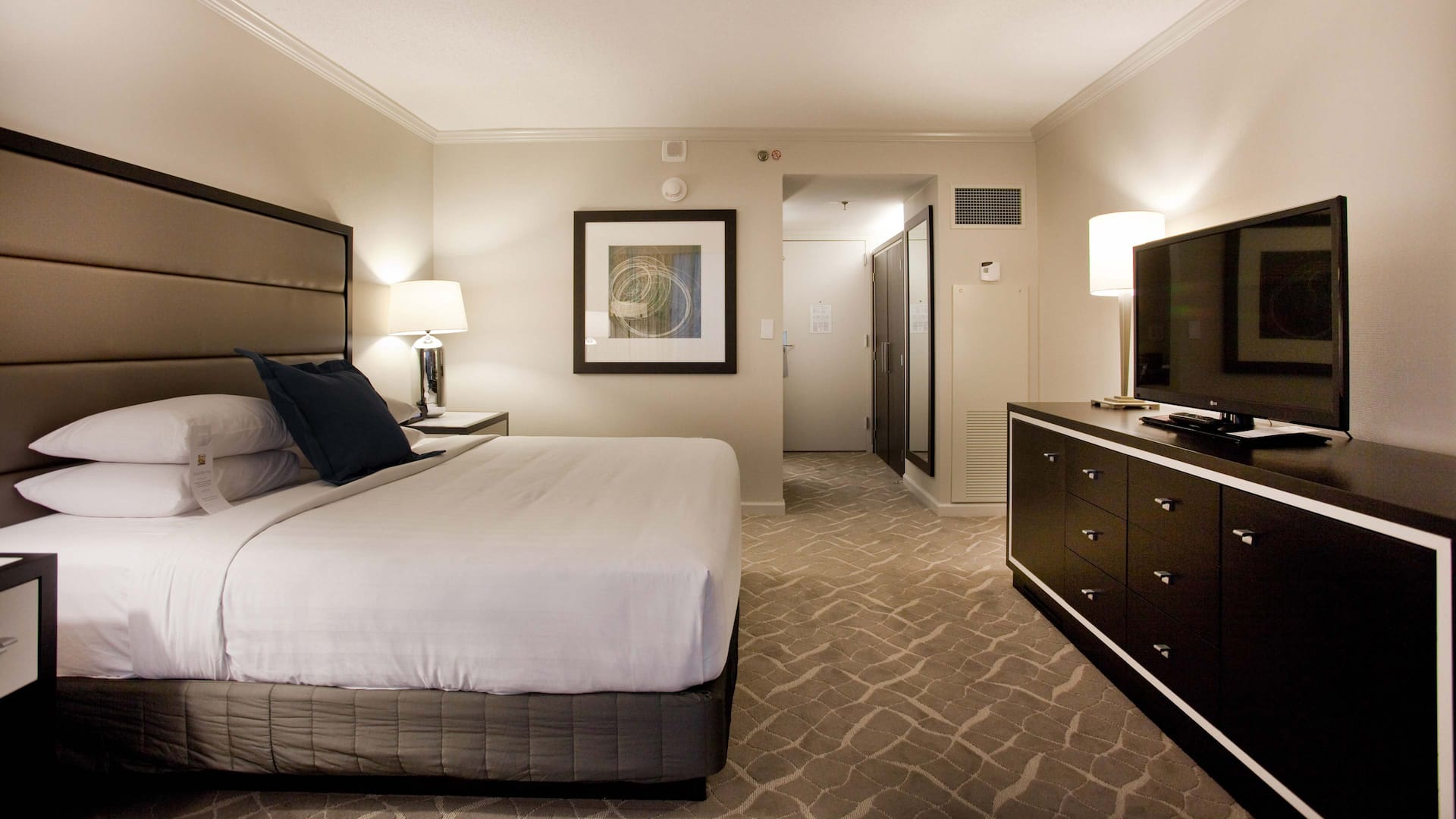 第 1，共 1 Hyatt Regency Birmingham - The Wynfrey Hotel King Guestroom Model Room