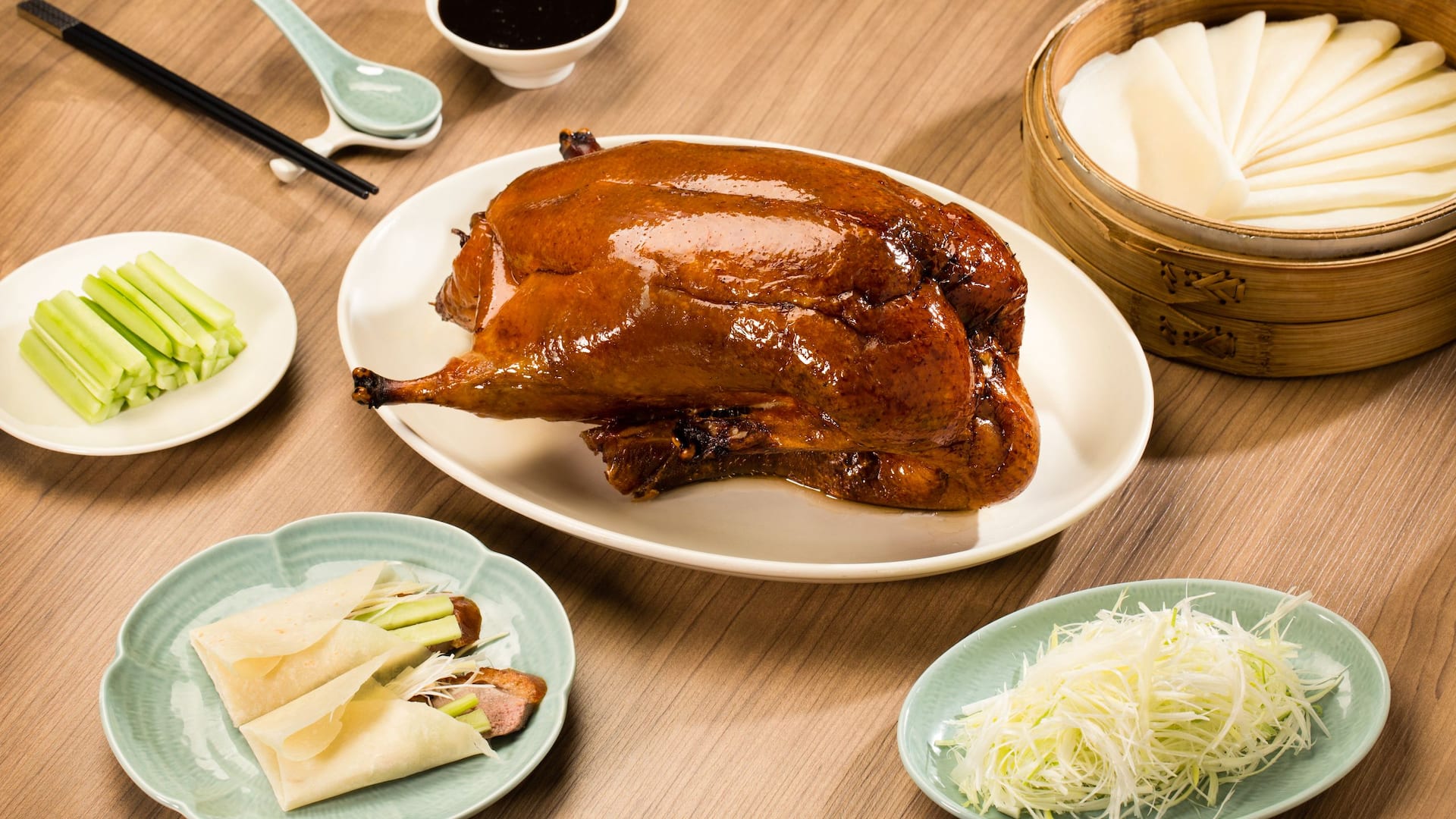 Grand Hyatt Taipei Yun Jin Roast Duck Wrap