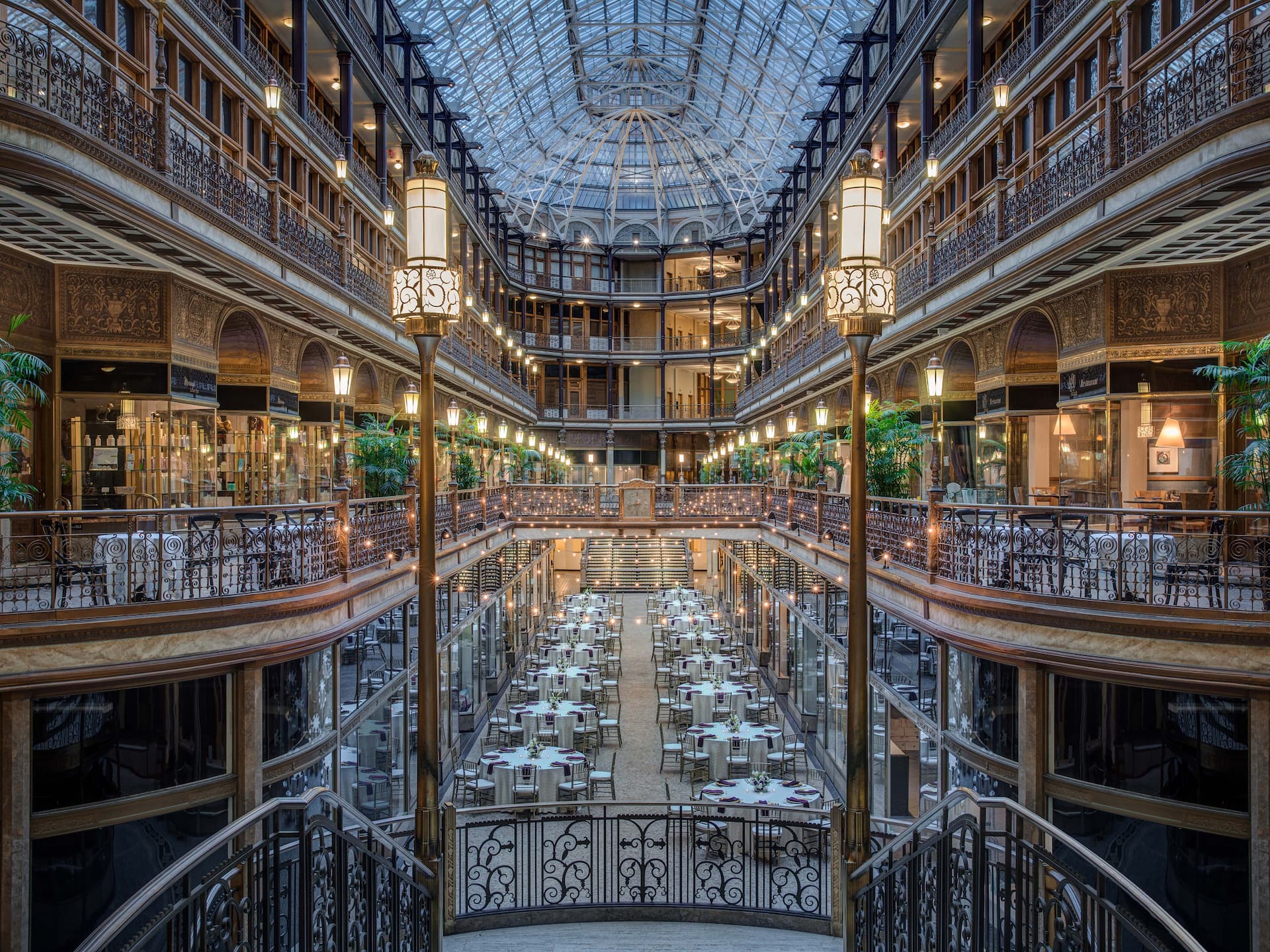 Hyatt Regency Cleveland at The Arcade Arcade Wedding