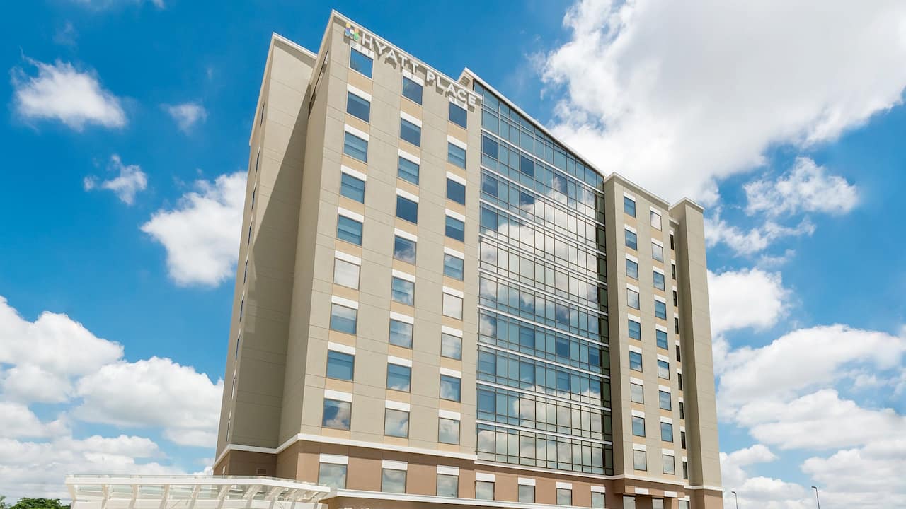 Exterior of hotel