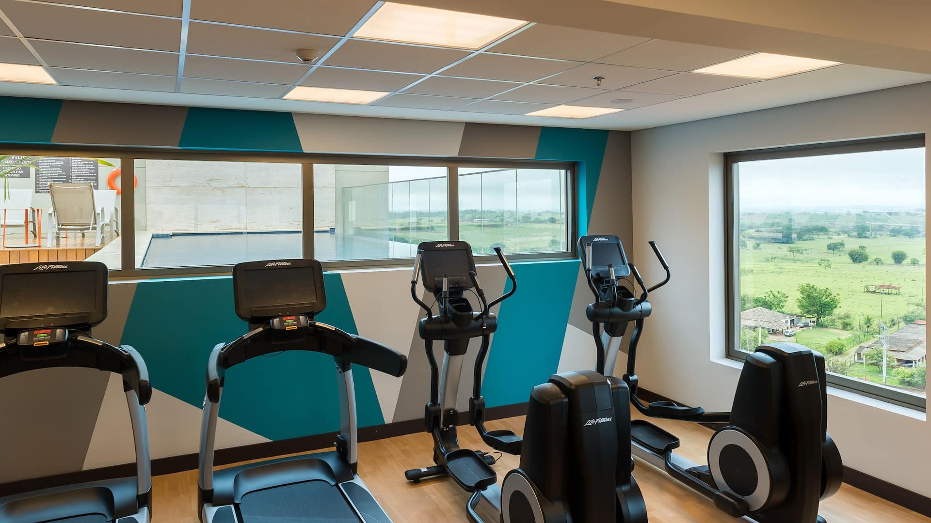 Hyatt Place Sao Jose do Rio Preto Gym View