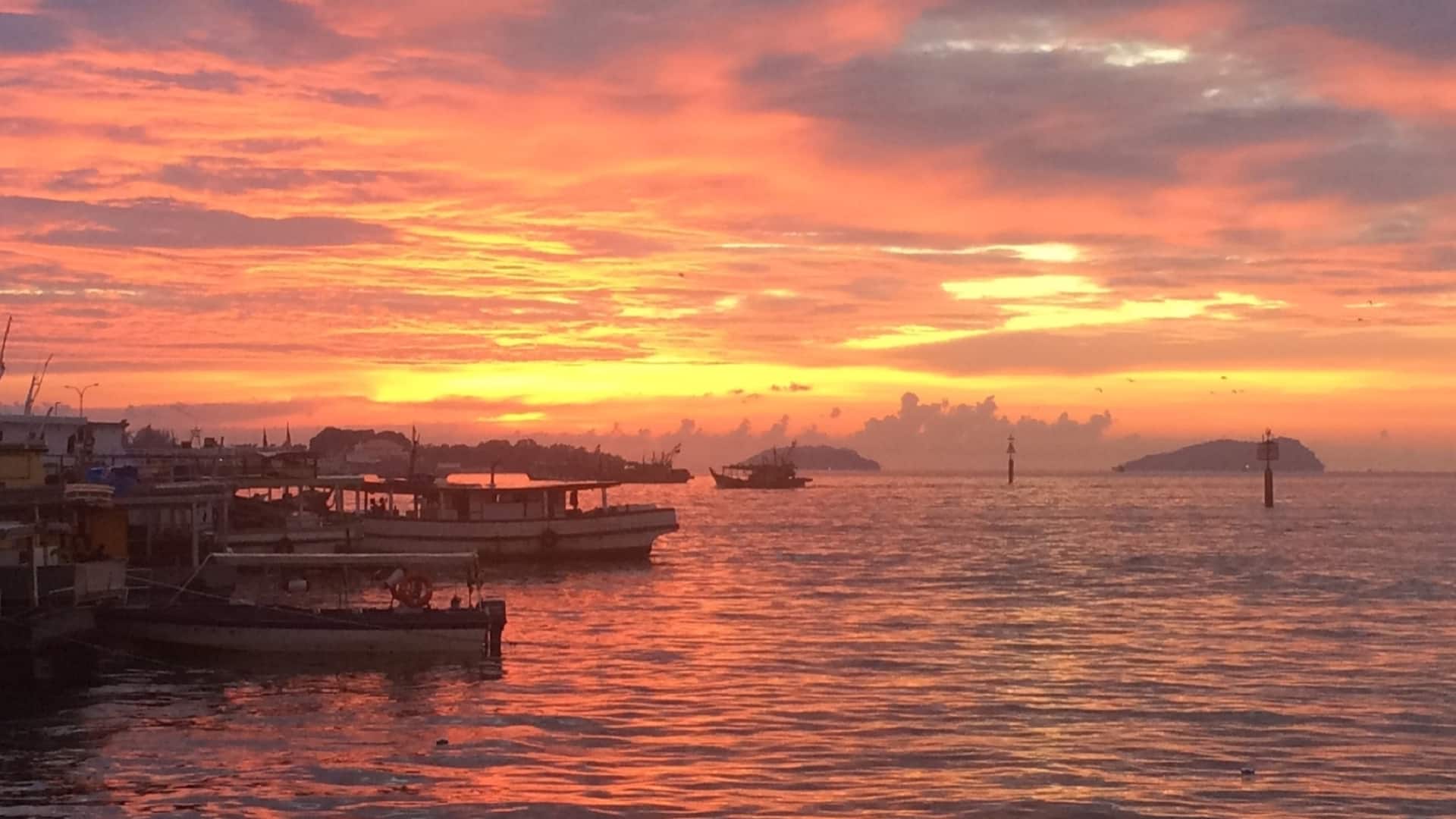 Hyatt Regency Kinabalu Sunset
