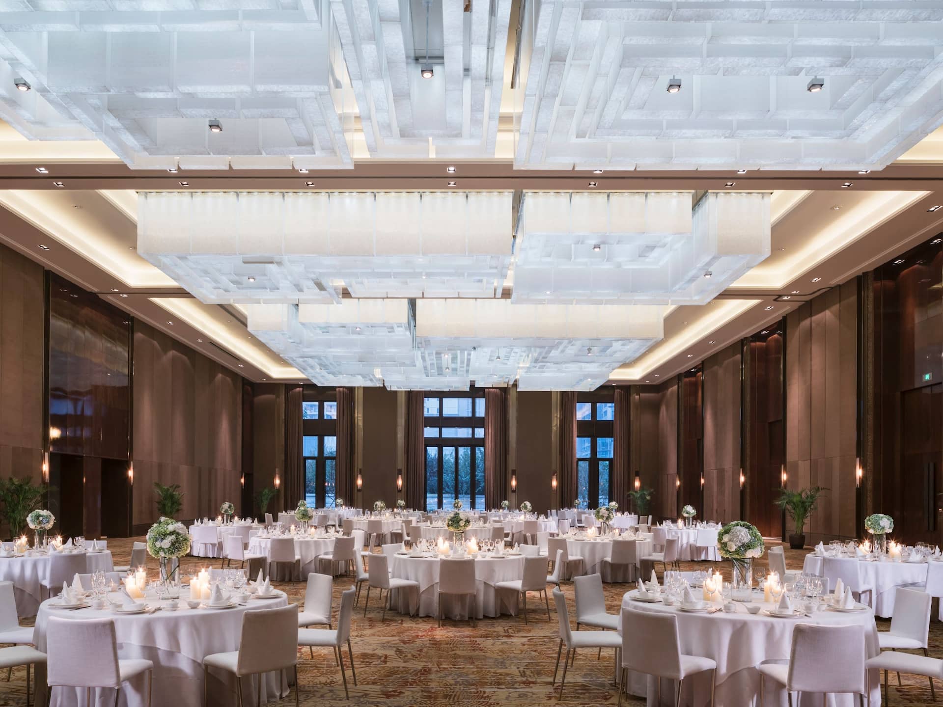 Hyatt Regency Xi'an Regency Ballroom Wedding Setup