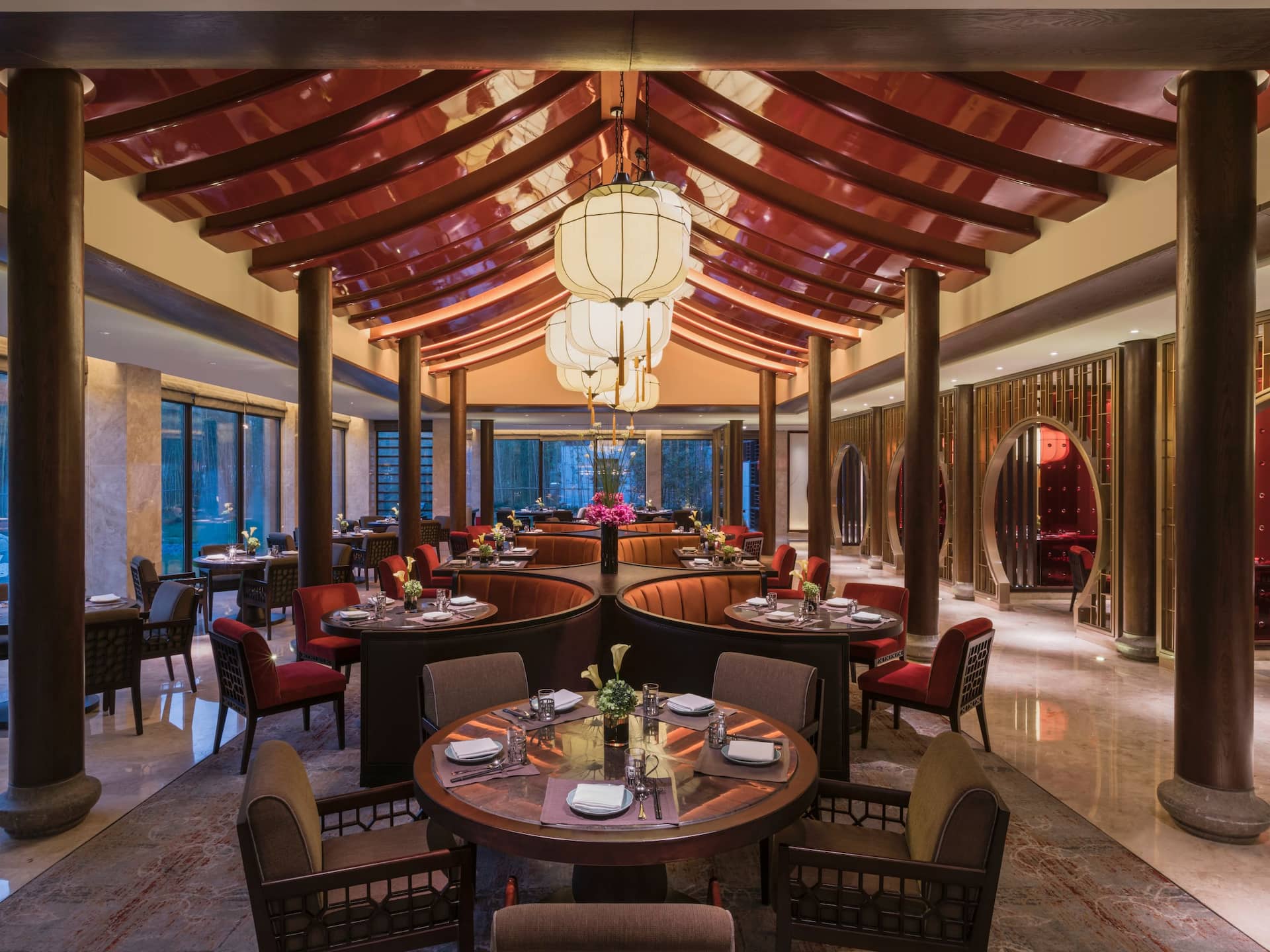 Hyatt Regency Xi'an Hu Pan Public Dining Area