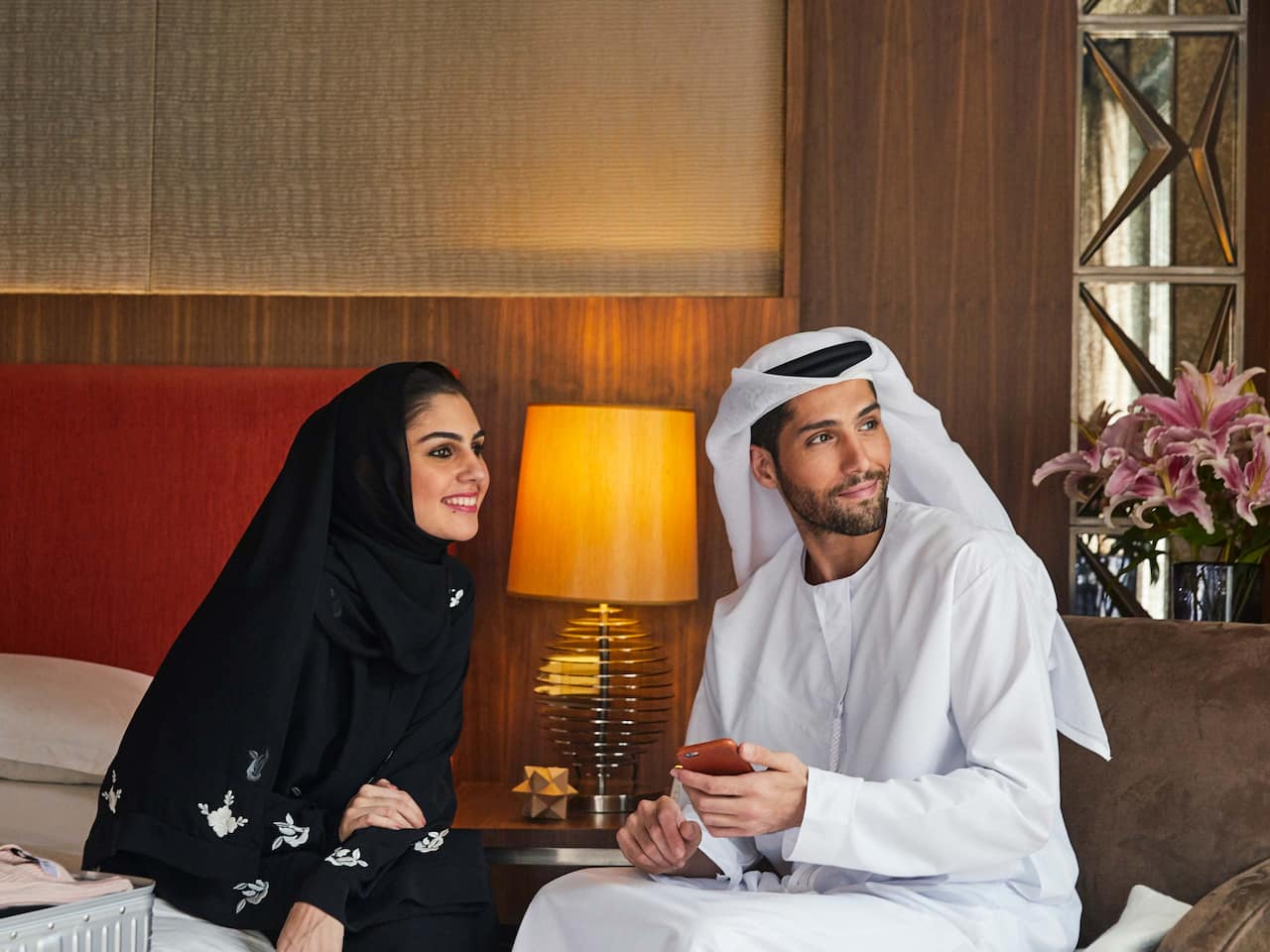 Lifestyle In-Room Couple