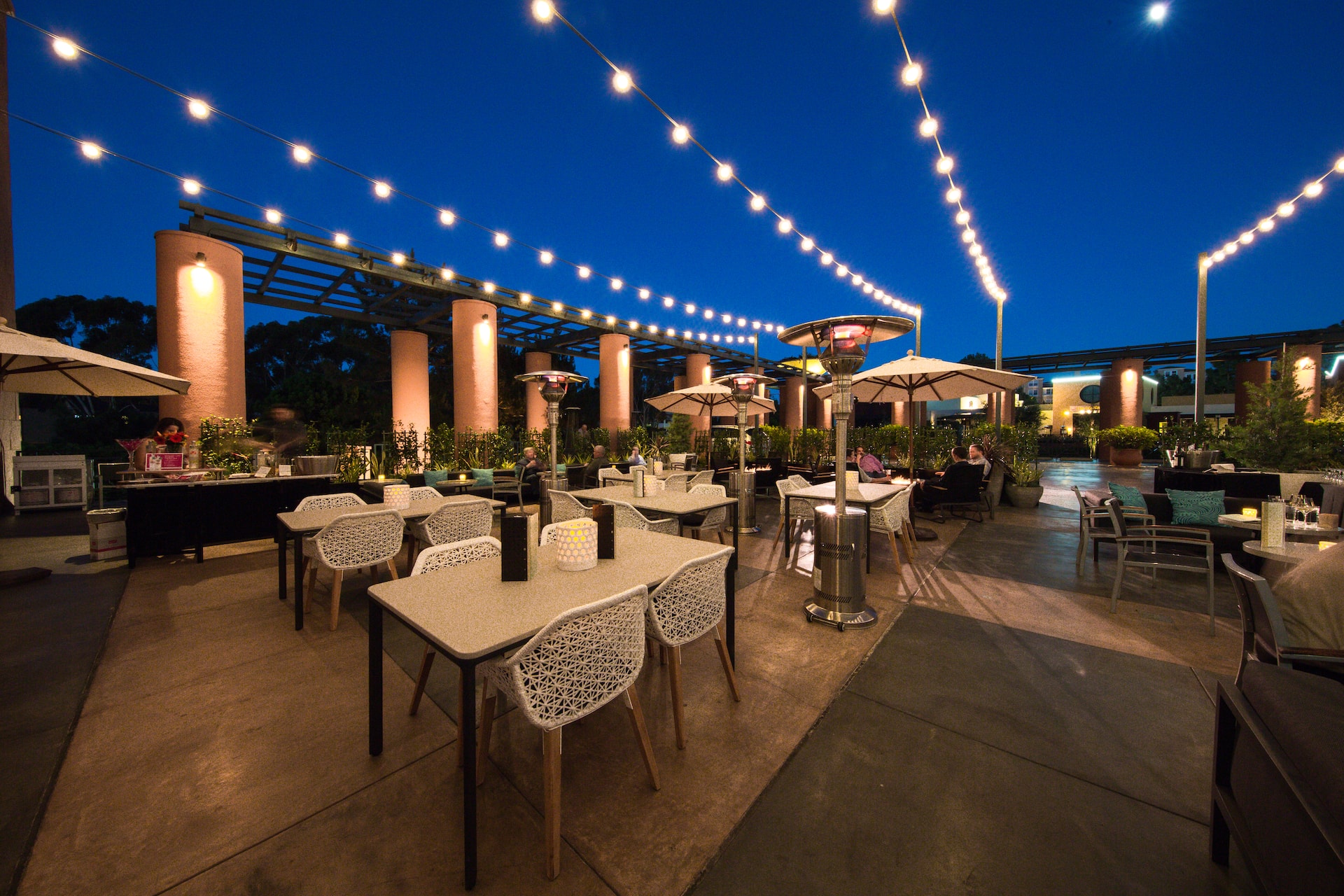 Hyatt Regency La Jolla at Aventine DRIFT Night Patio Tables
