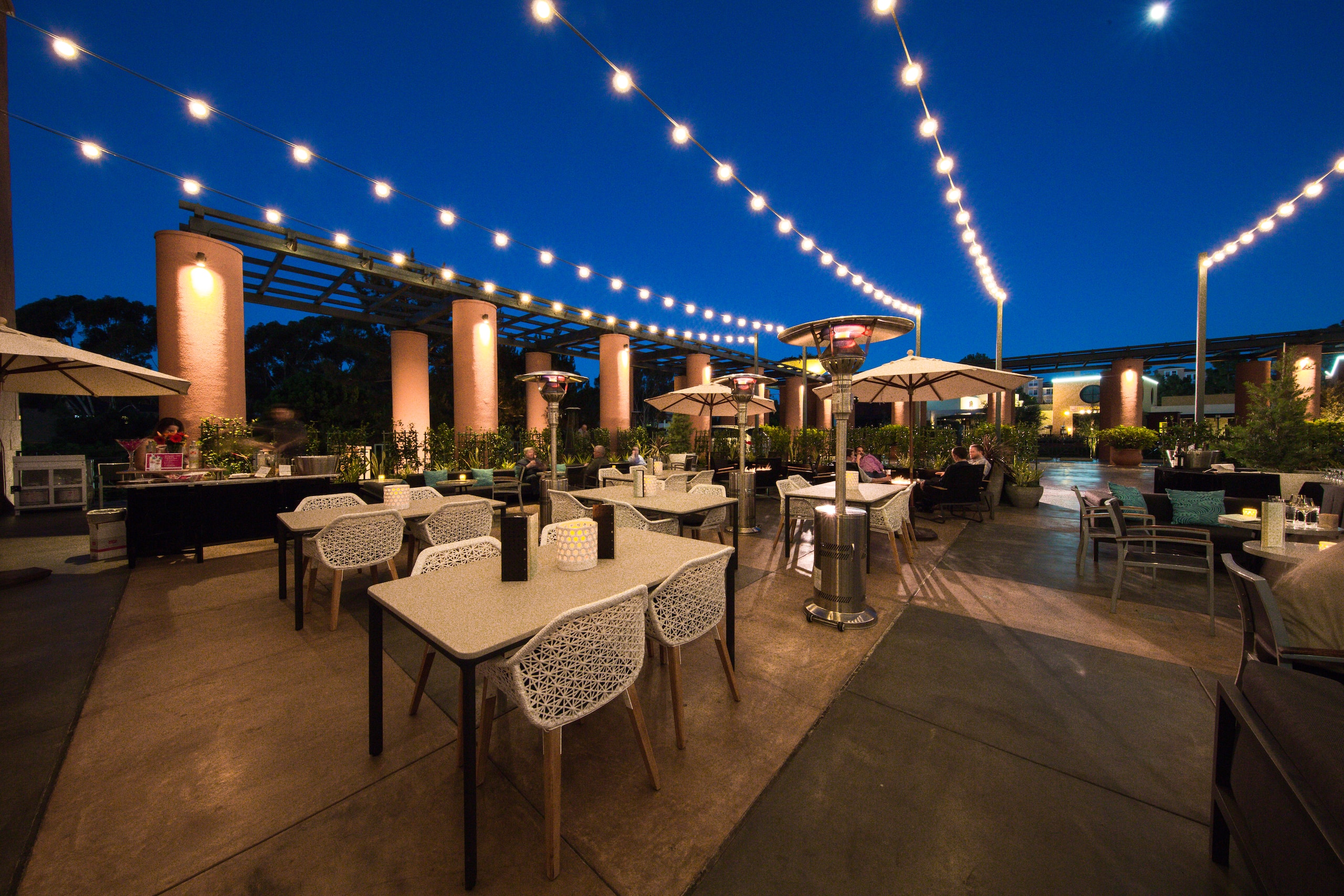 Hyatt Regency La Jolla at Aventine DRIFT Night Patio Tables