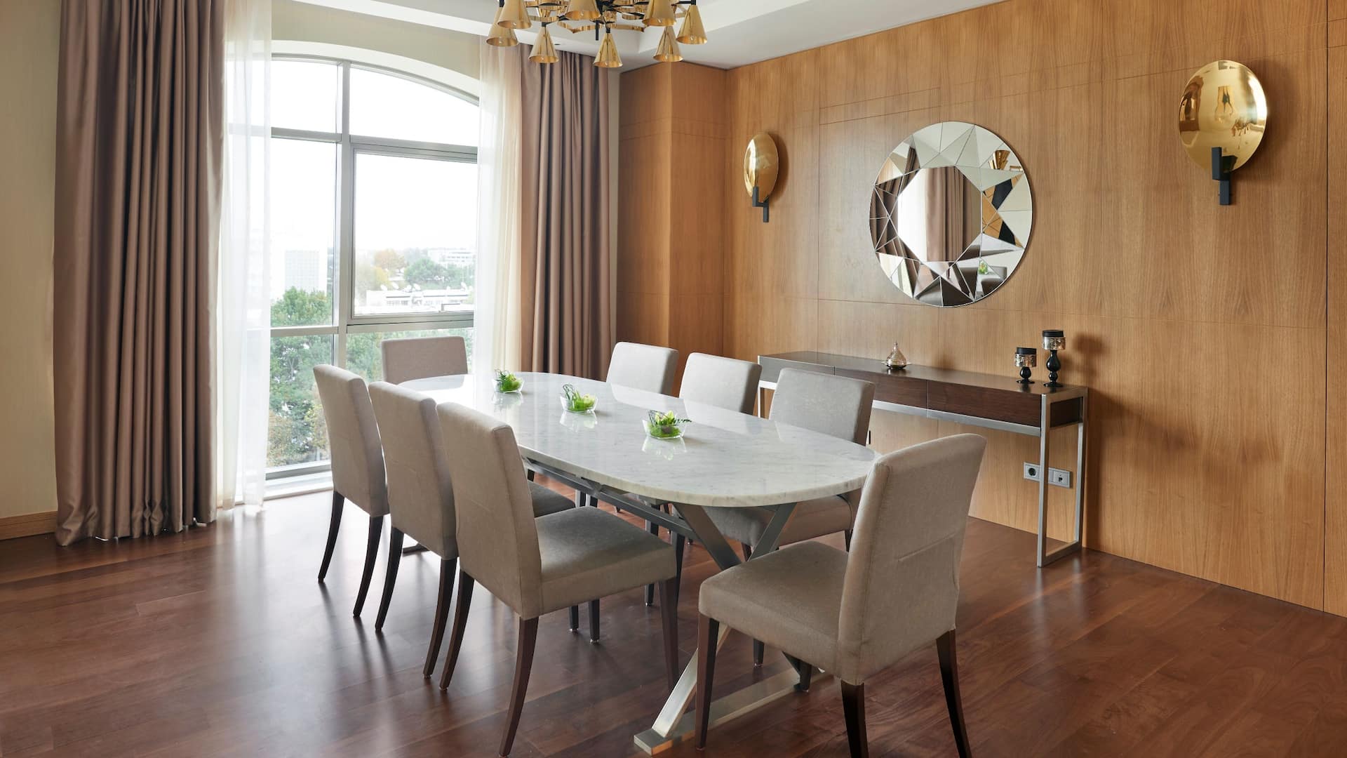 Hyatt Regency Tashkent Diplomatic Suite Dining Room