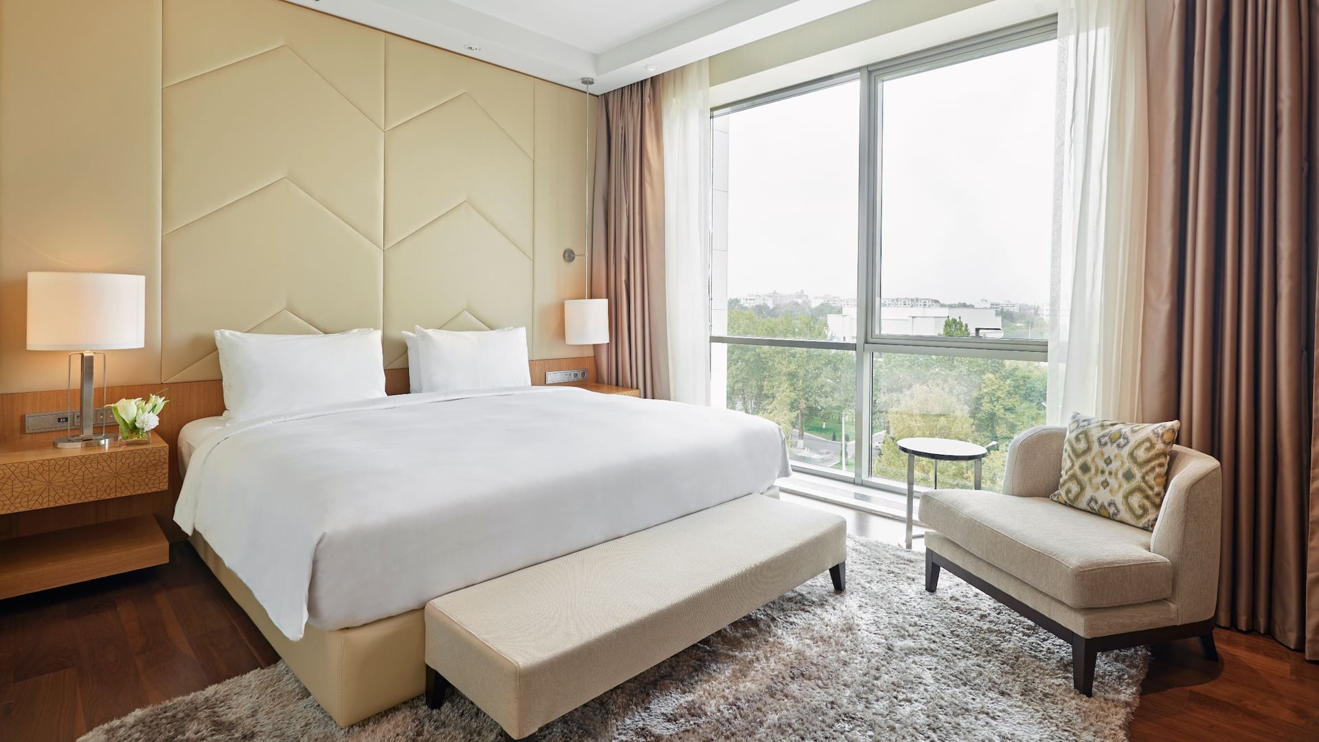 Hyatt Regency Tashkent Regency Executive Suite Bedroom