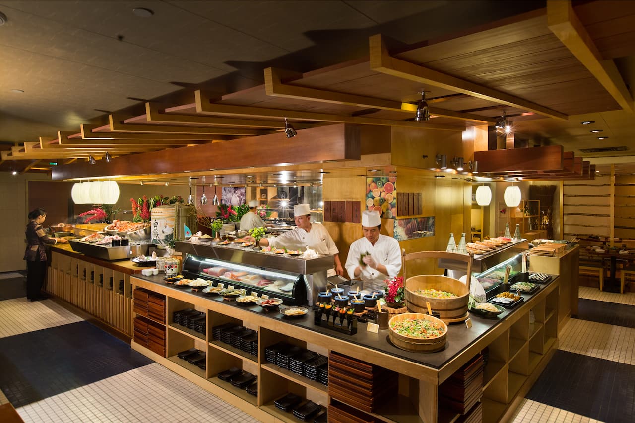 5성급 그랜드 하얏트 타이베이 이로도리 일식 식당