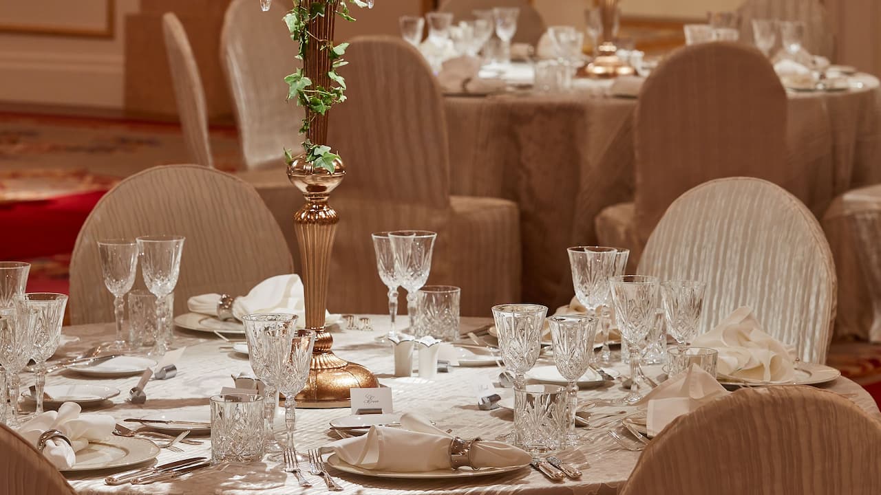 Wedding Banquet Ballroom at Park Hyatt Saigon, Vietnam