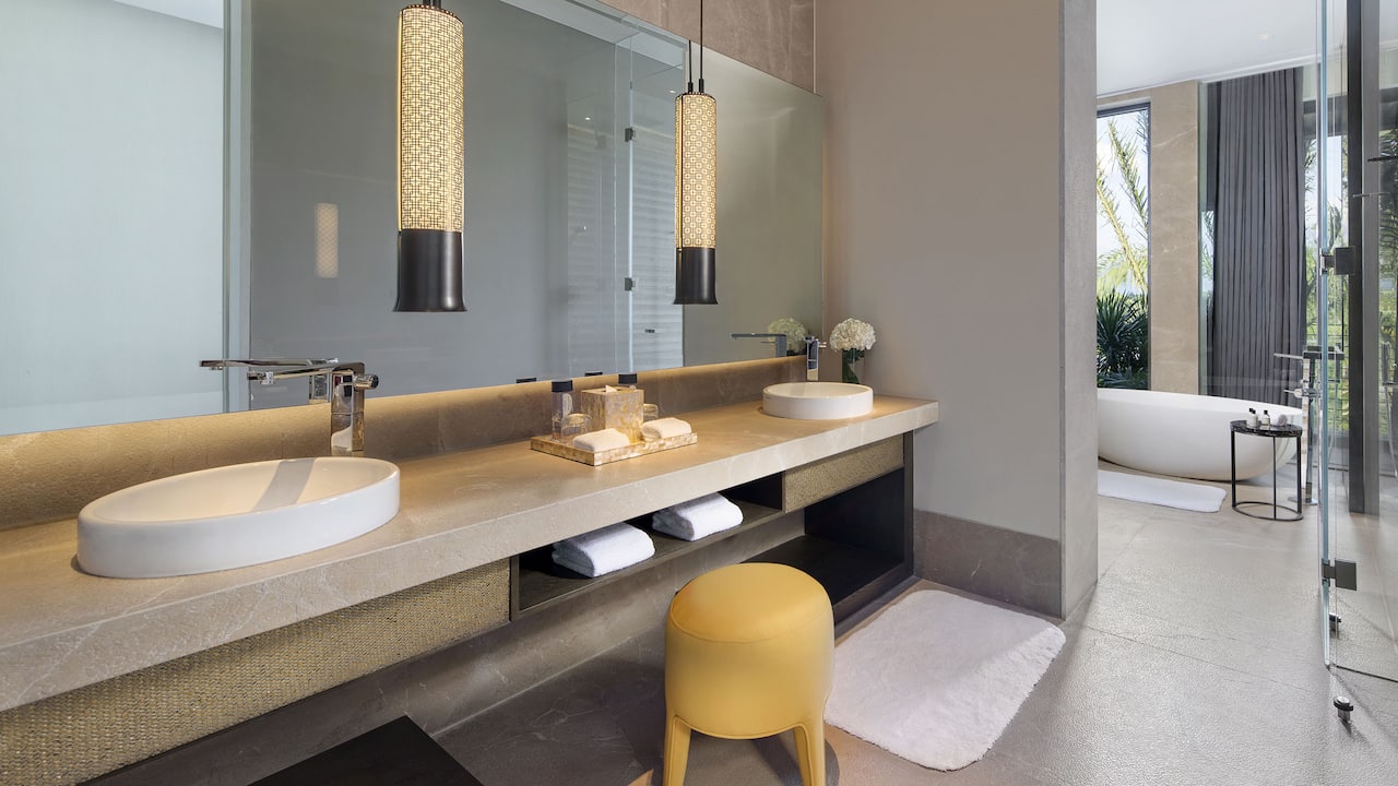 Villa bathroom