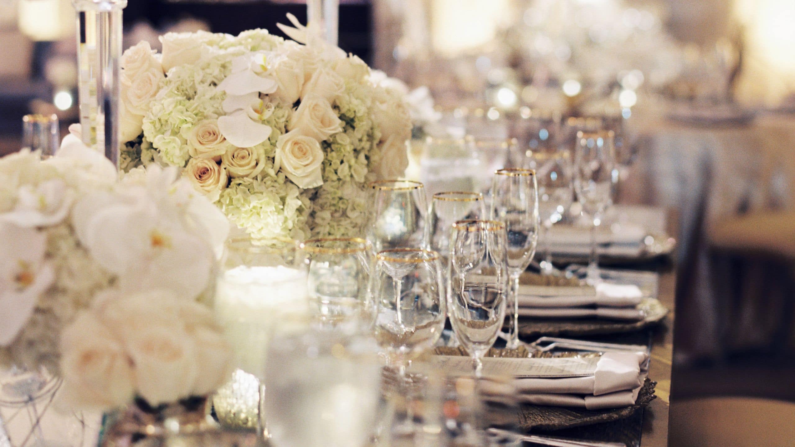 Park Hyatt Washington D.C. Wedding Table Settings