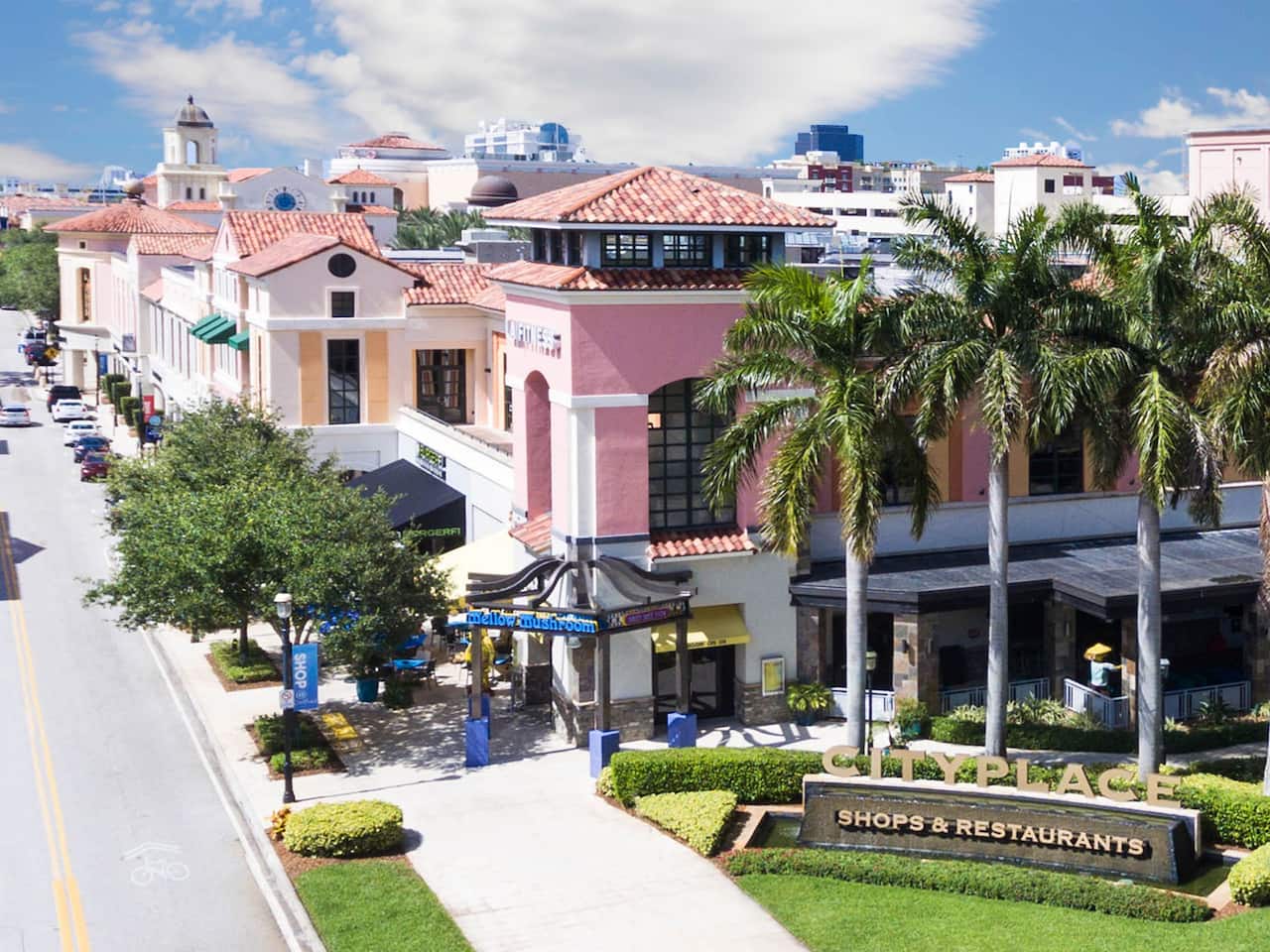 Hyatt Place West Palm Beach Downtown Hotel Aerial View