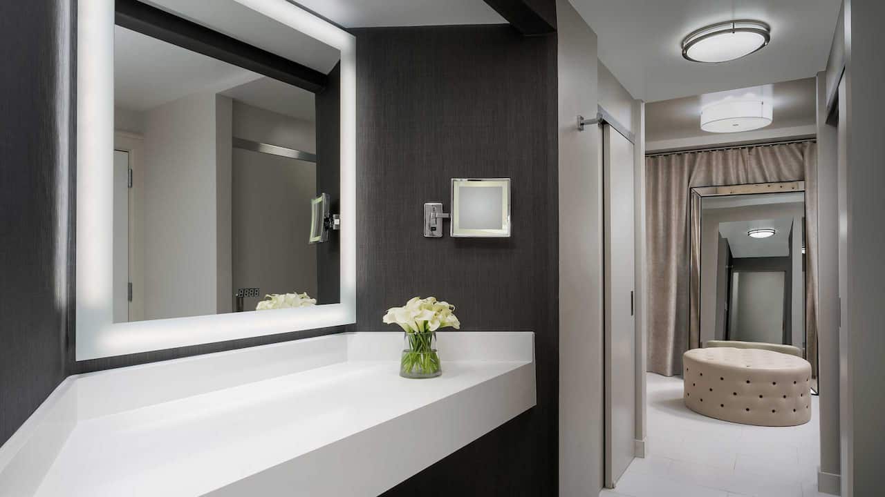 Presidential Suite Bath Vanity                                                                     