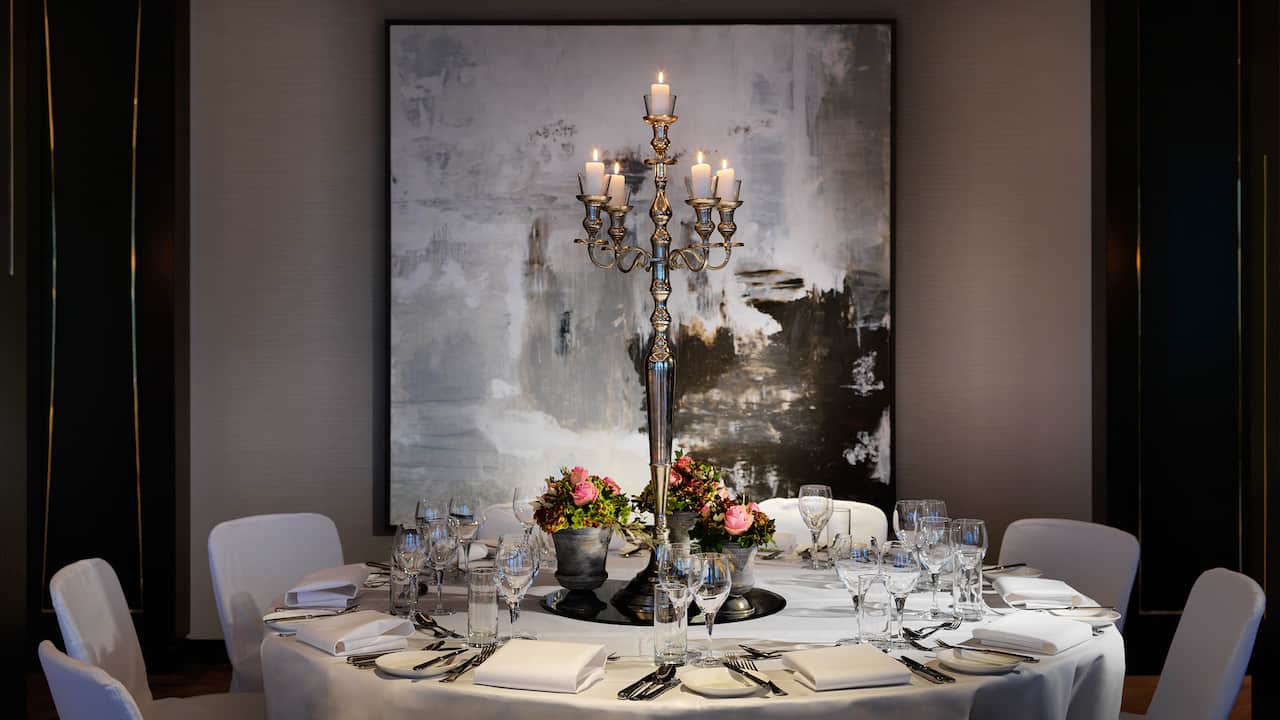 reception table