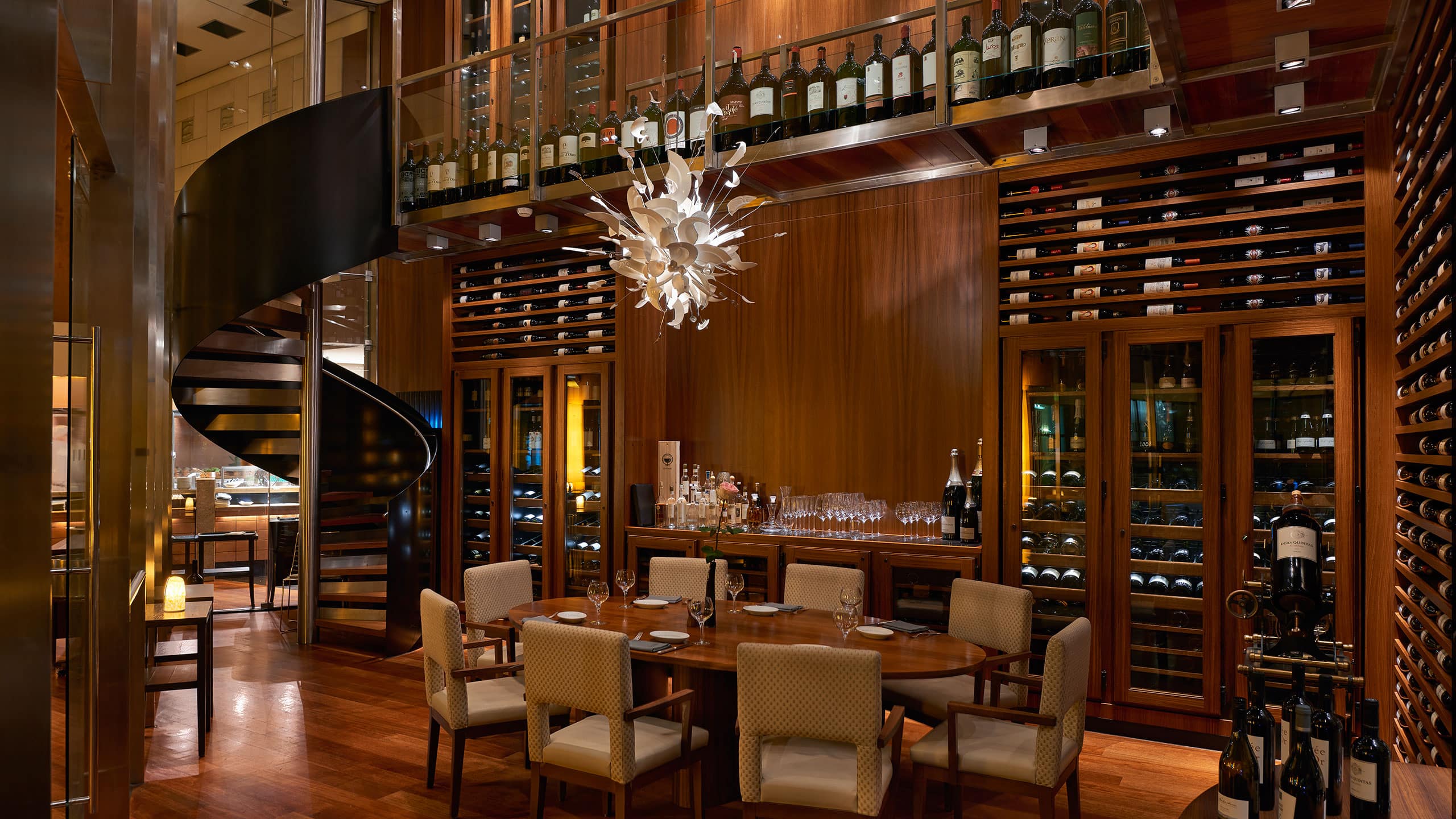 2 of 4 Park Hyatt Zurich Restaurant Wine Cellar