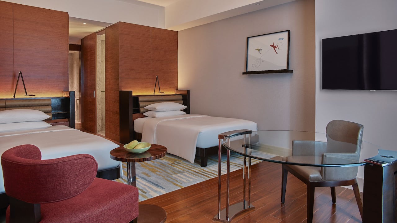 grand hyatt 2 double beds club access deluxe
