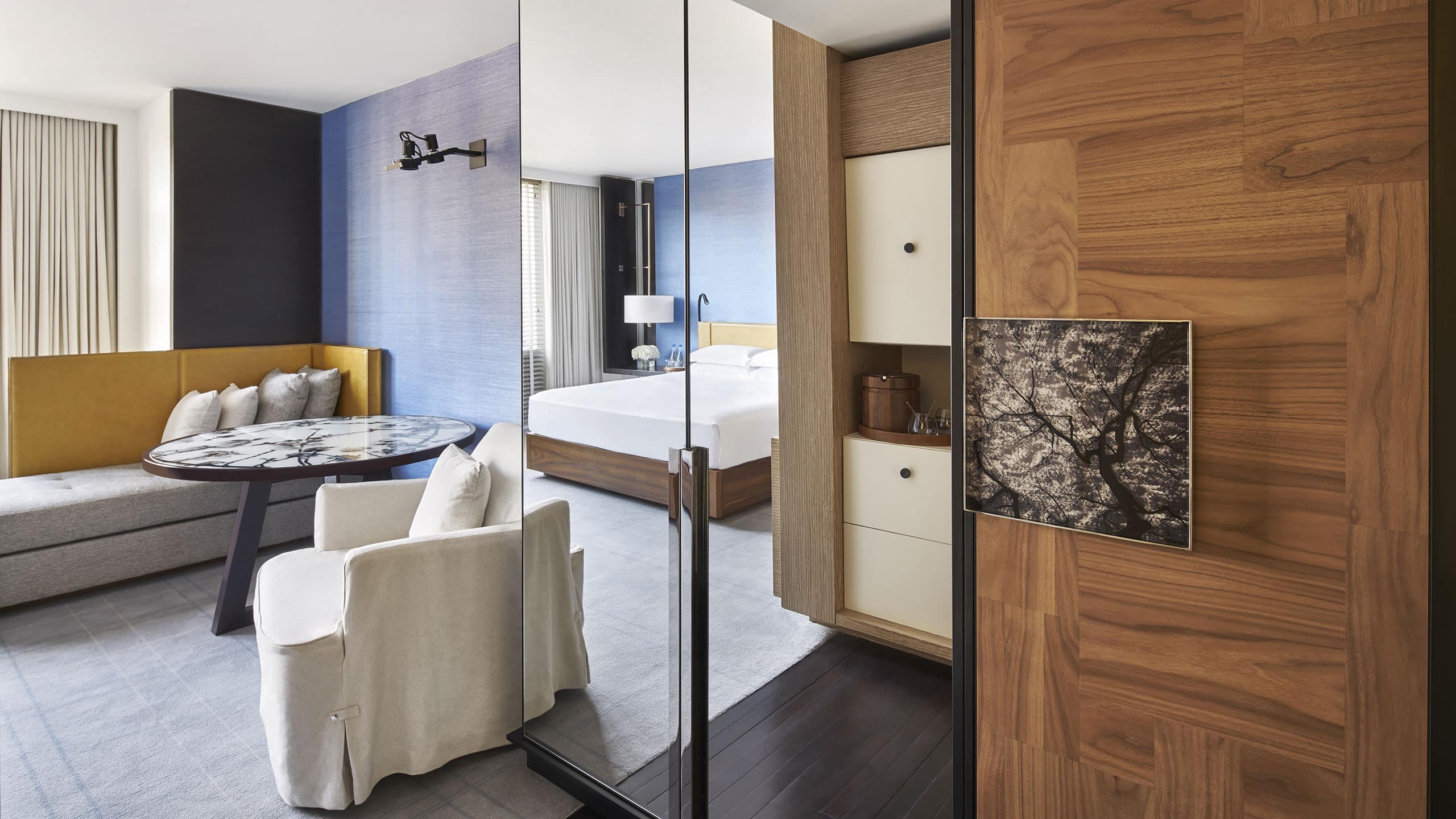 Park Hyatt Washington D.C. Park Deluxe King Cabinet Full Room