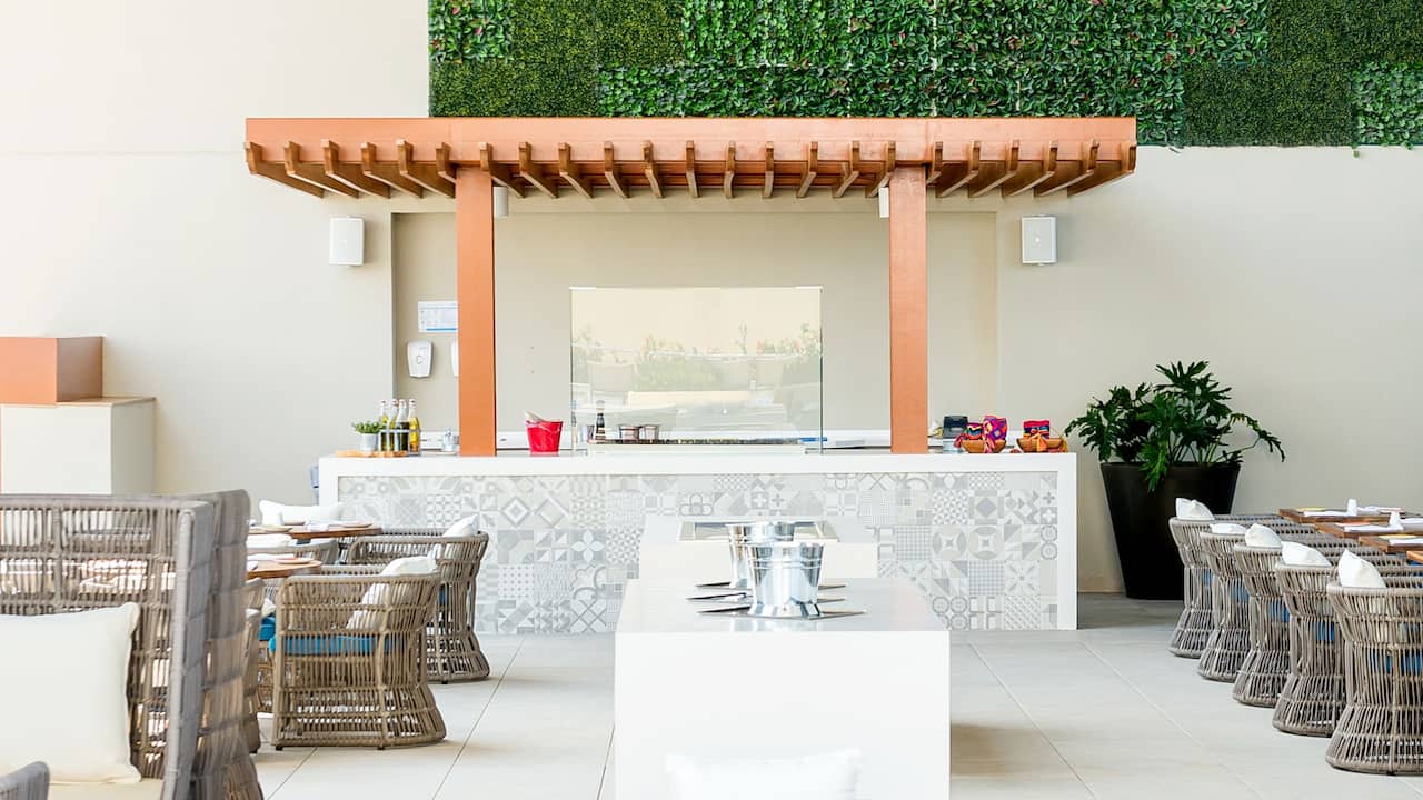Amacagua Restaurant Grill Station