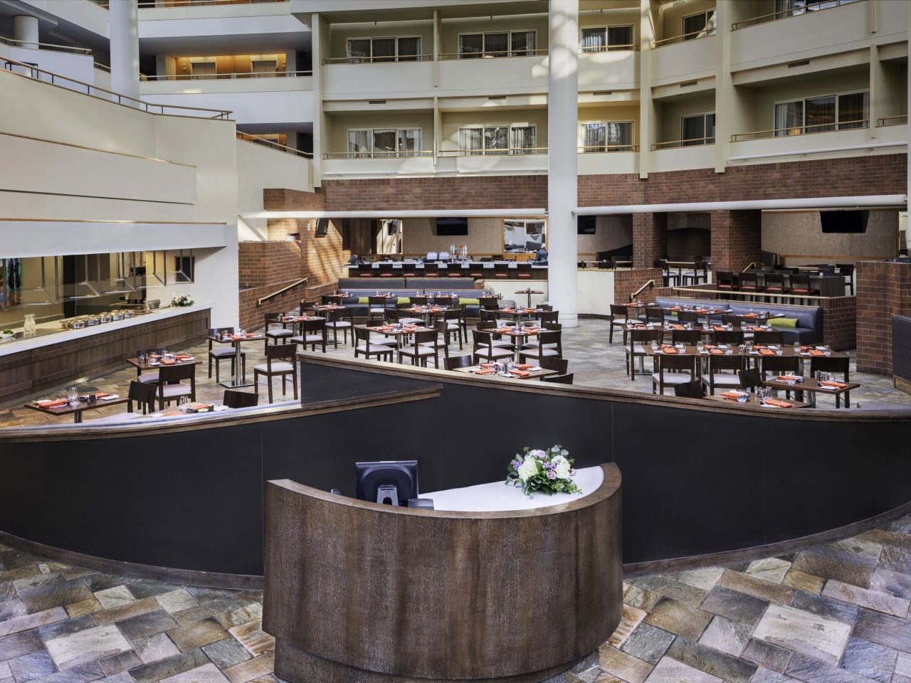 Delicious Restaurants In Princeton Nj Hyatt Regency Restaurant Tables And Chairs At Kitchen Lounge