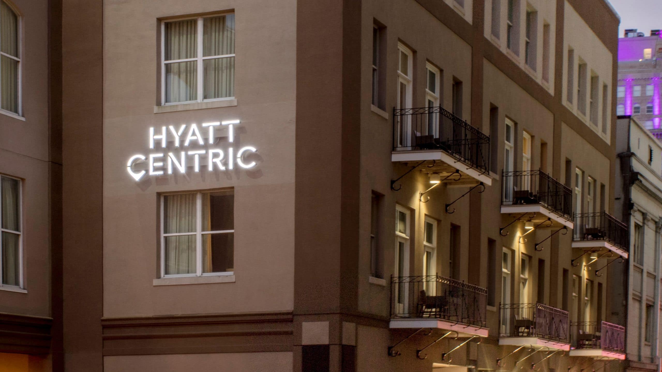 Hyatt Centric French Quarter New Orleans Iberville Centric Signage