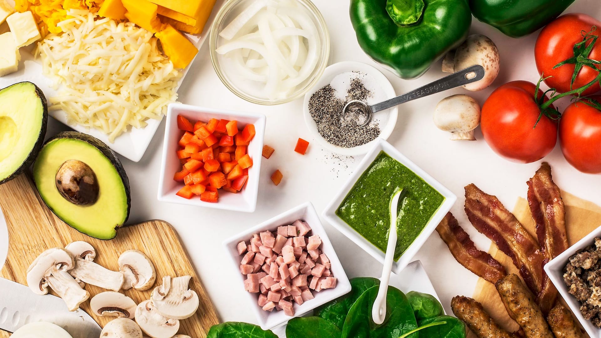 Hyatt House HH_P178 Omelet Ingredient Group