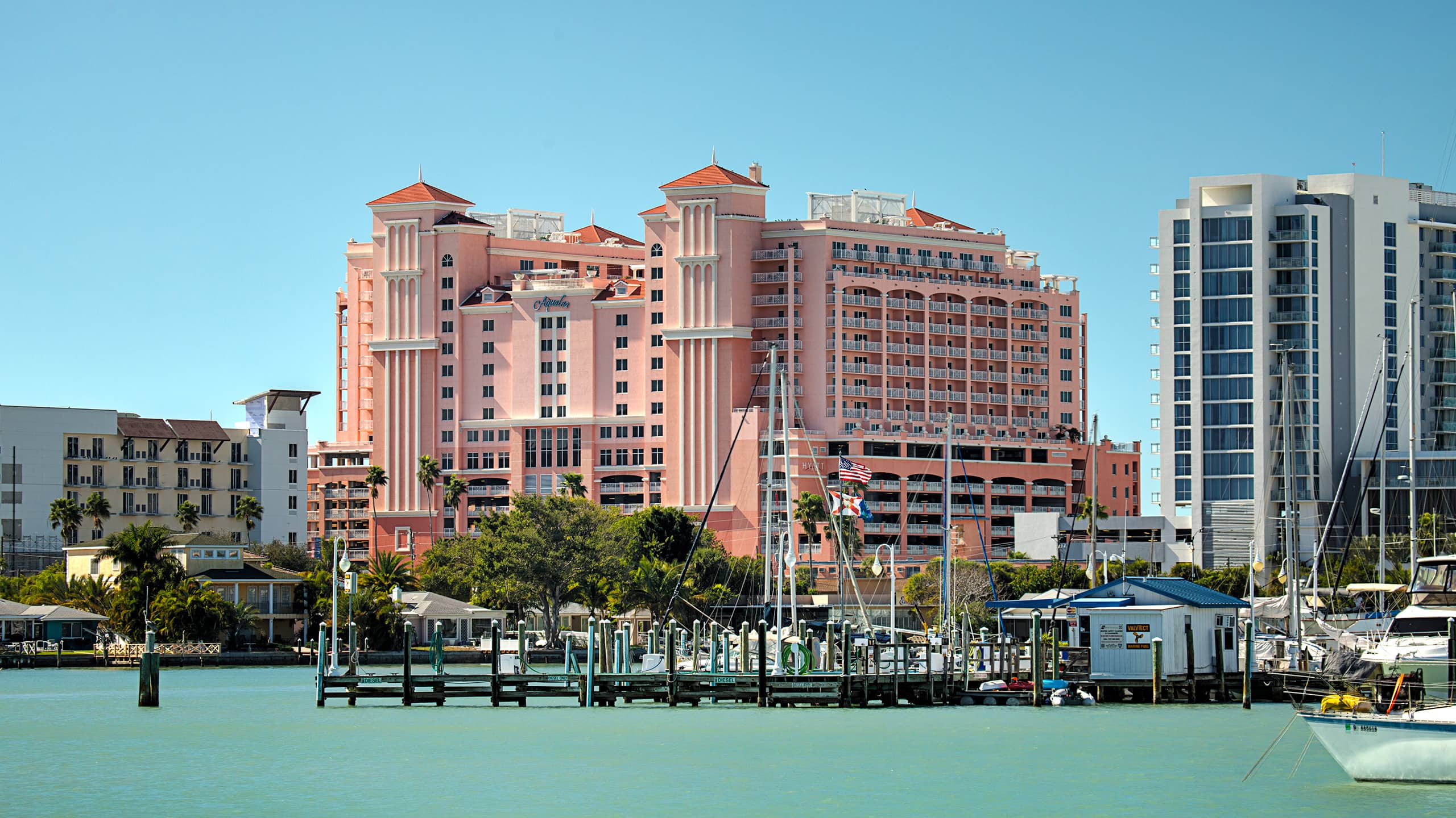 Hyatt Regency Clearwater Beach Resort and Spa Exterior Marina
