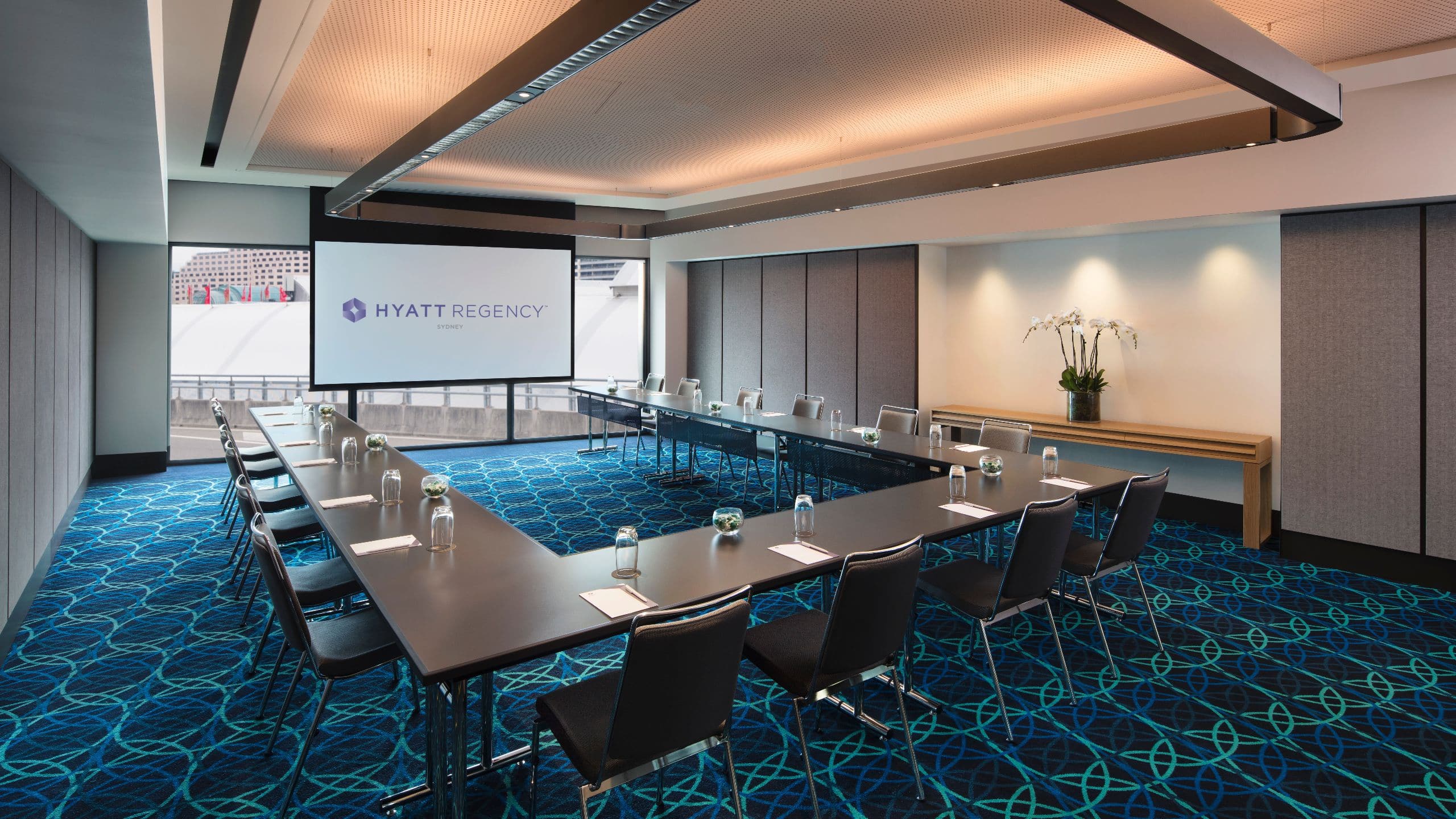 Hyatt Regency Sydney Board Room Logo