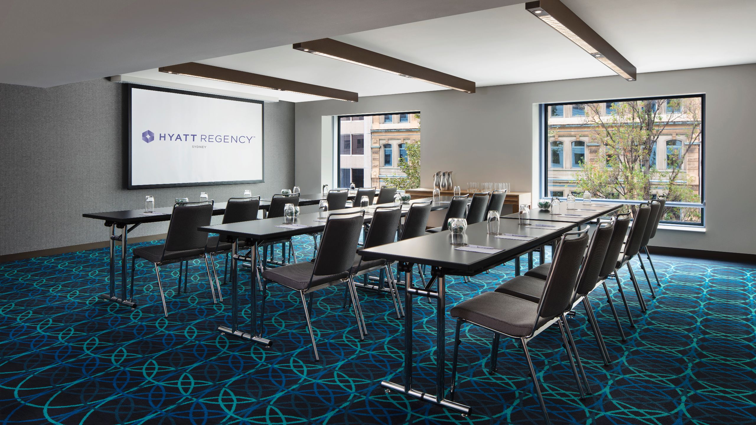 Hyatt Regency Sydney Pyrmont Room Logo