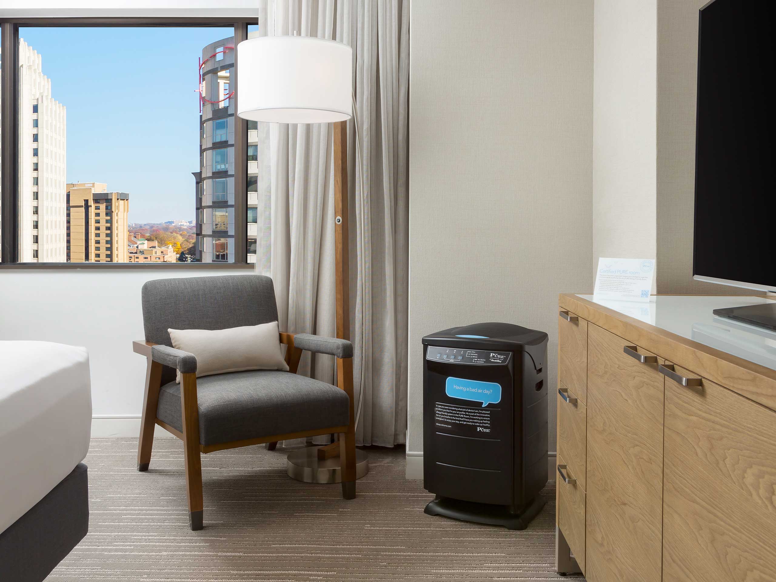 Hyatt Regency Bethesda Pure Hypo Allergenic Room