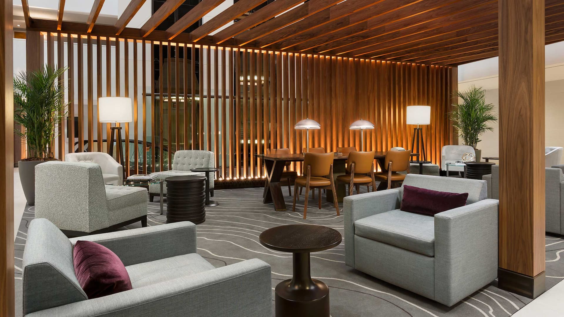 Hyatt Regency Bethesda Lobby Seating