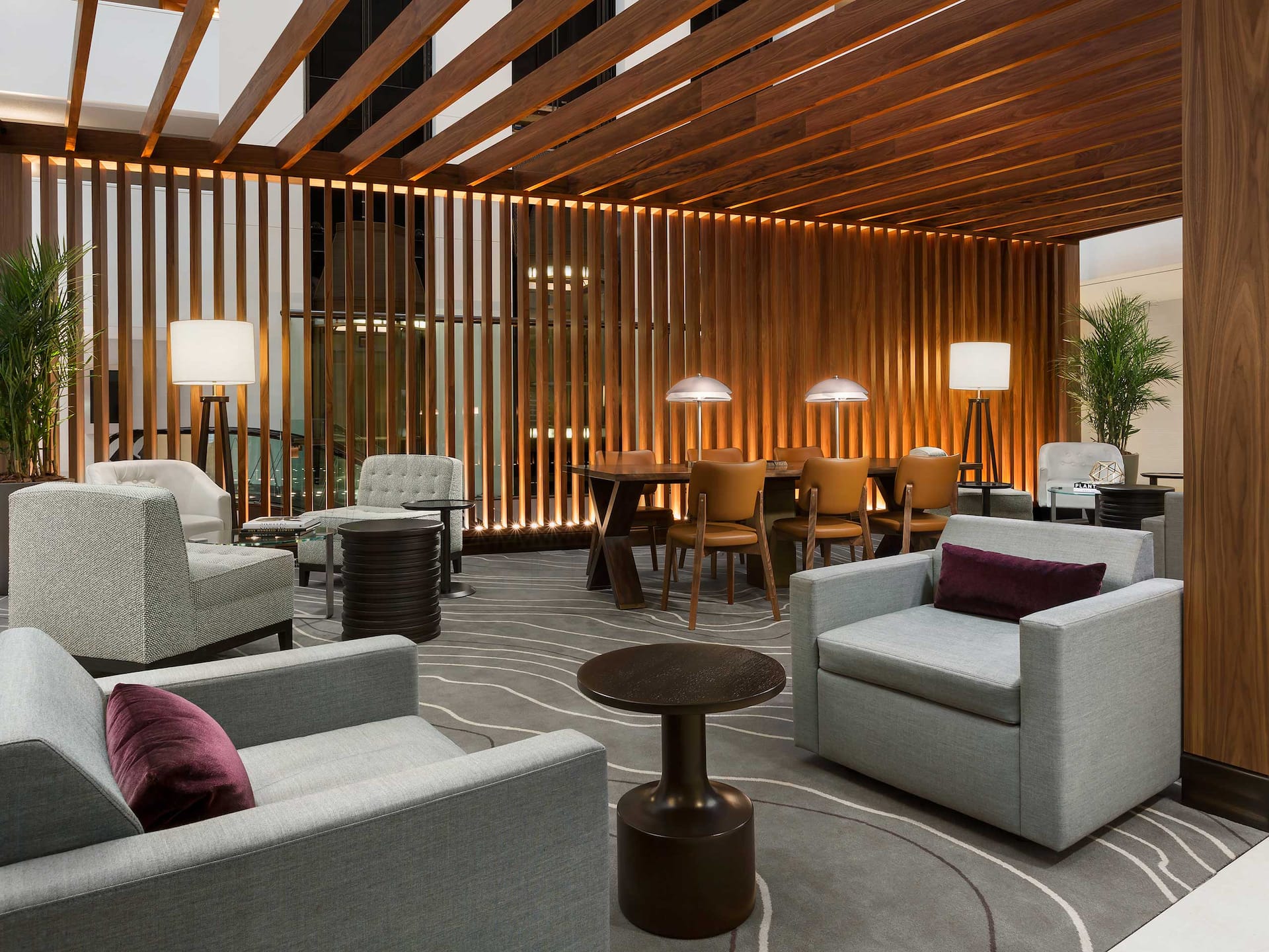 Hyatt Regency Bethesda Lobby Seating