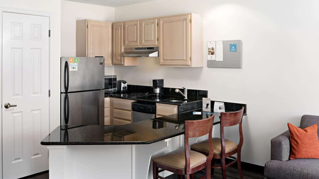 Hyatt House Studio Kitchen