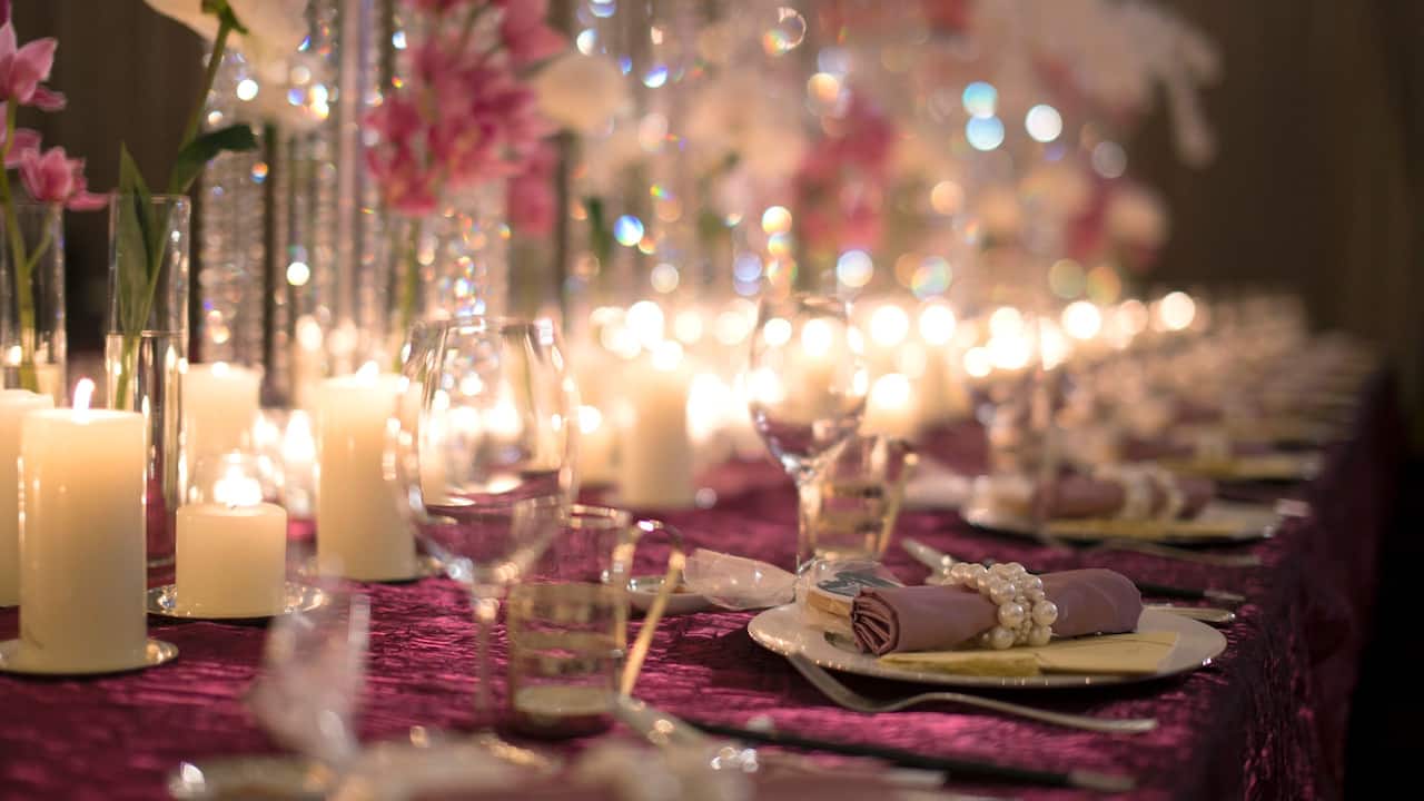 Wedding Banquet Setup