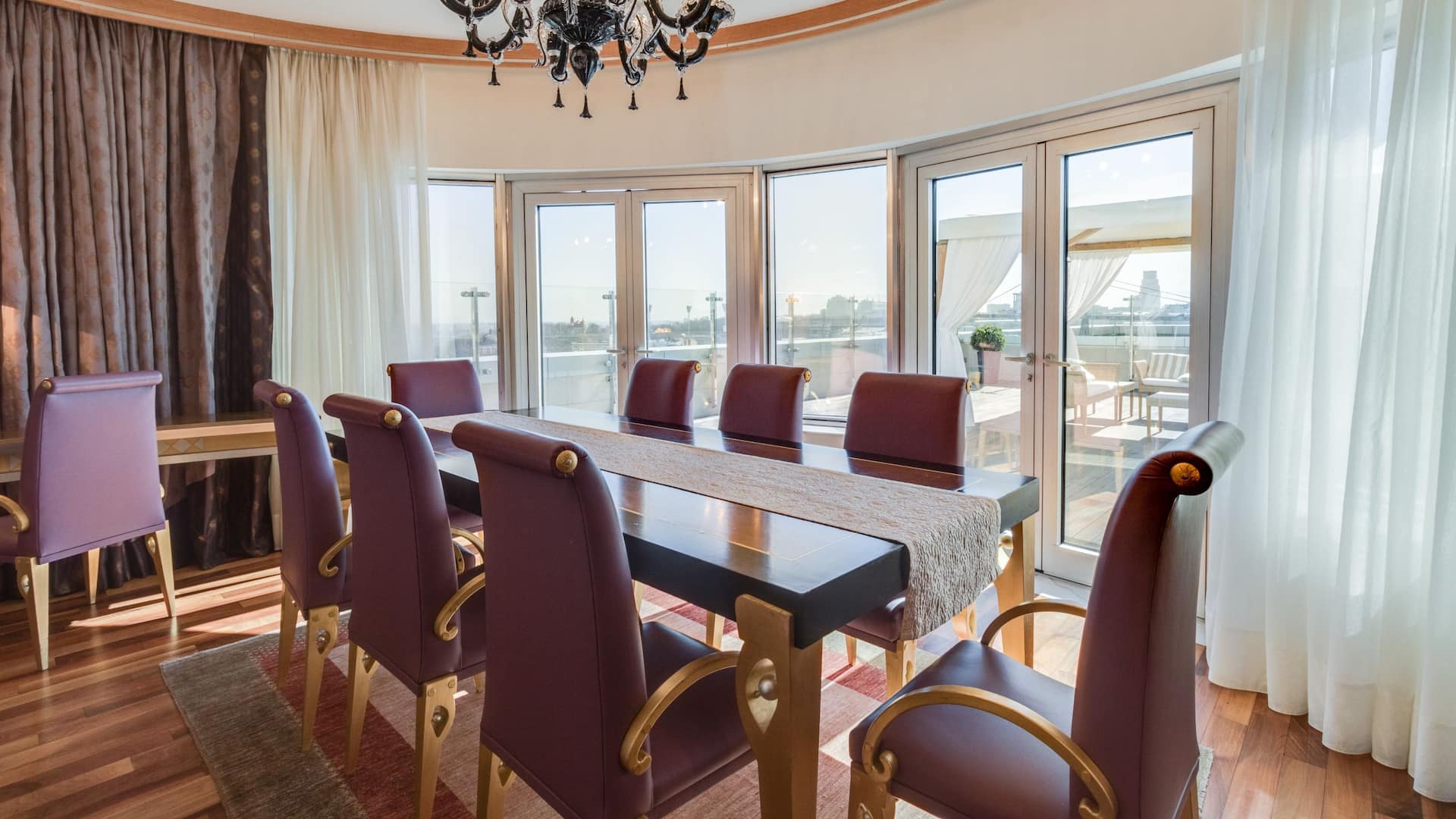Hyatt Regency Kyiv Presidential Suite Table
