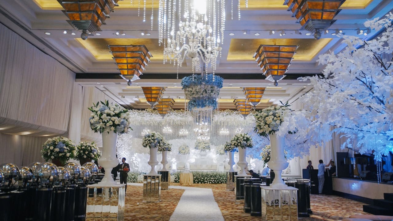 Luxury Wedding Venues and Locations (Ballroom The Grand Hyatt, Jakarta)