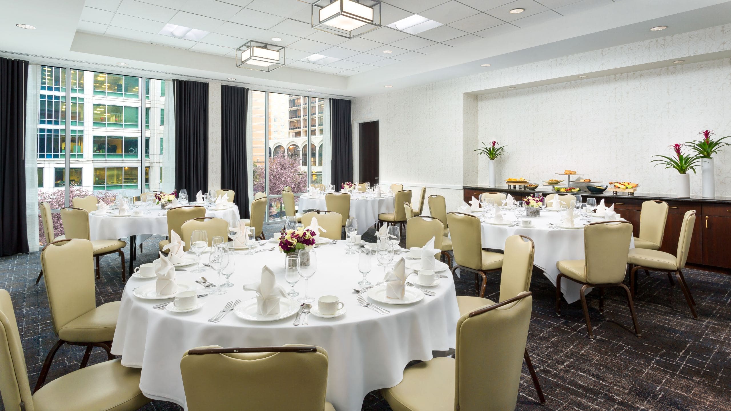 2 of 2 Hyatt Centric Arlington Meeting Room Rounds