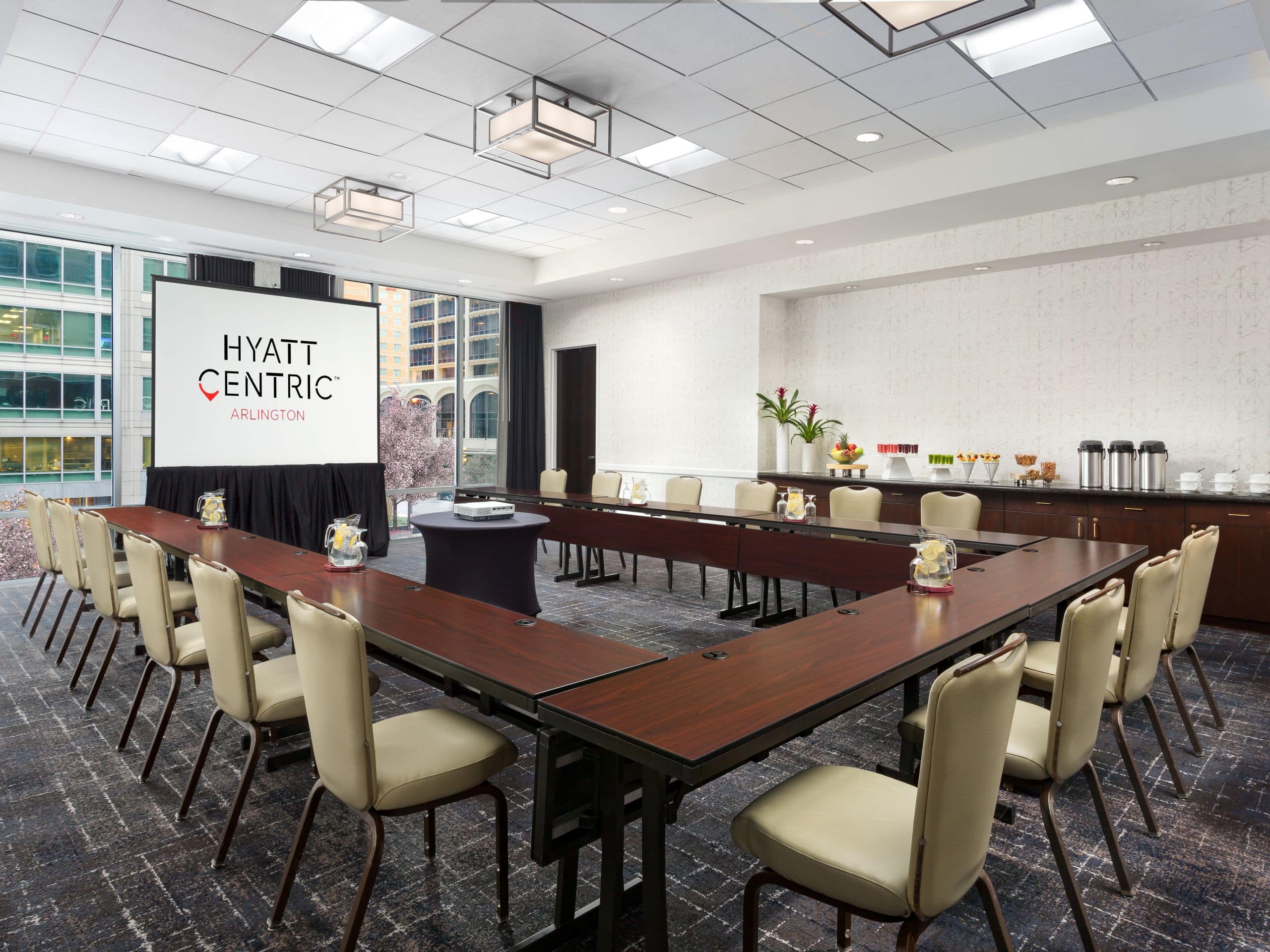 Hyatt Centric Arlington Meeting Room Ushape Logo